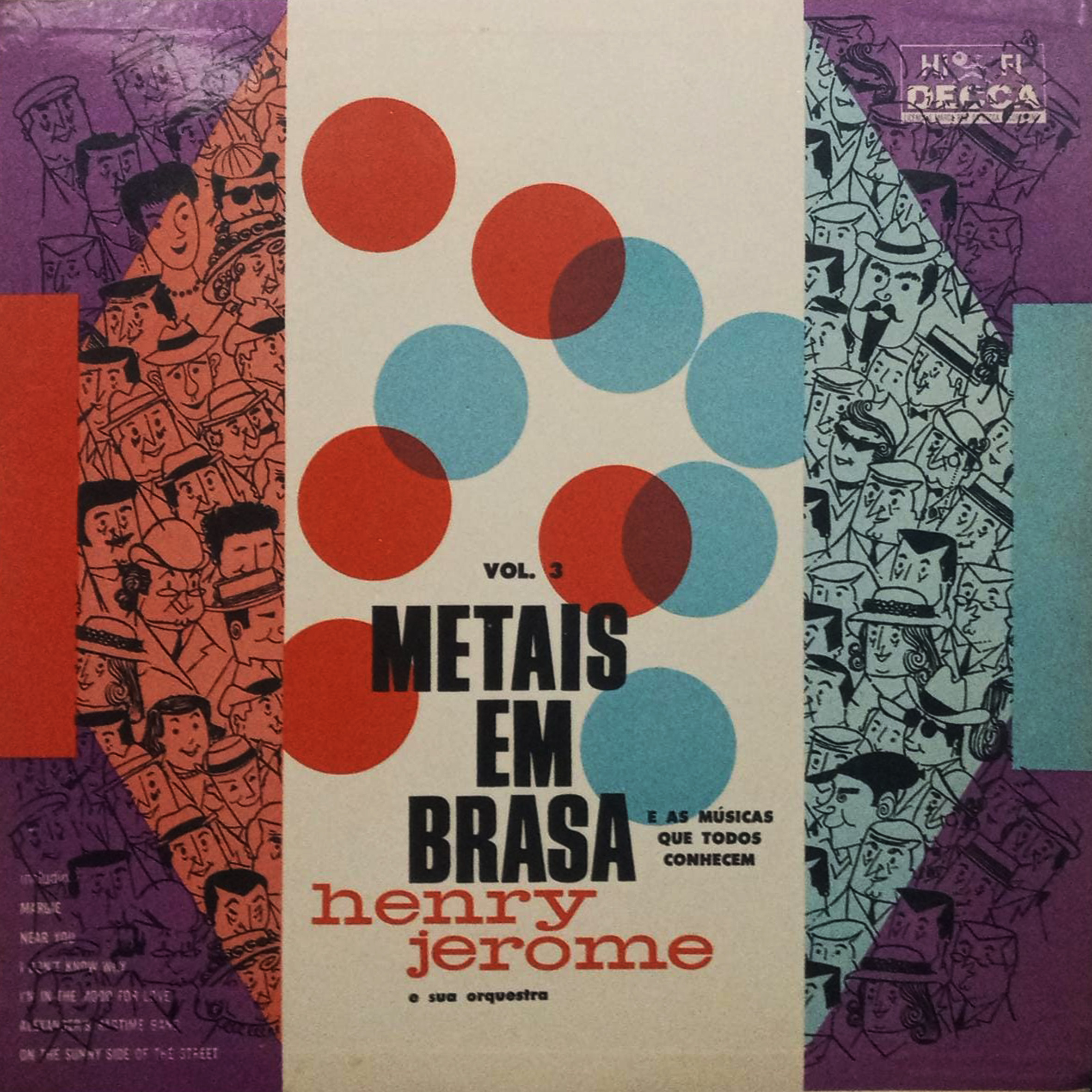 Vinil - Henry Jerome And His Orchestra - Metais Em Brasa Vol 3