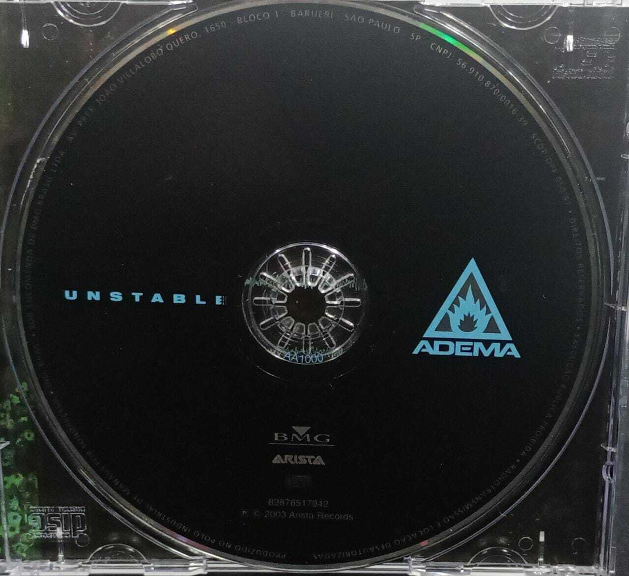 CD - Adema - Unstable