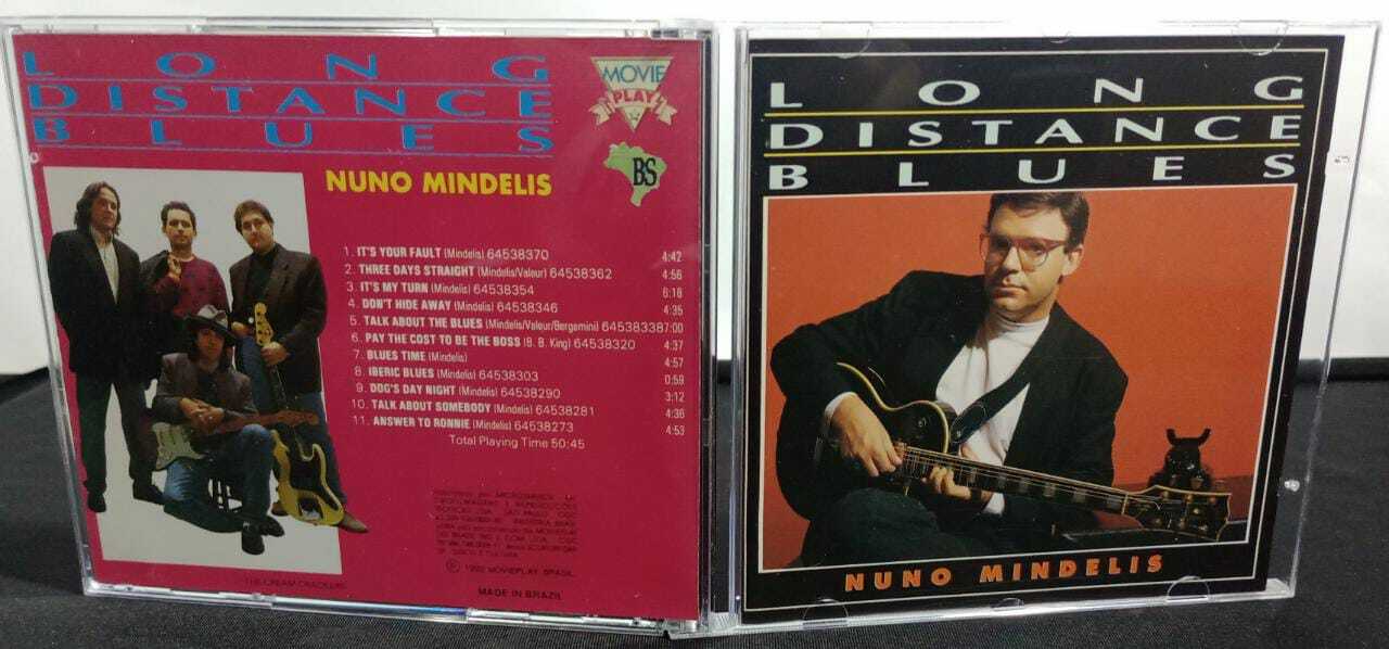 CD - Nuno Mindelis - Long Distance Blues