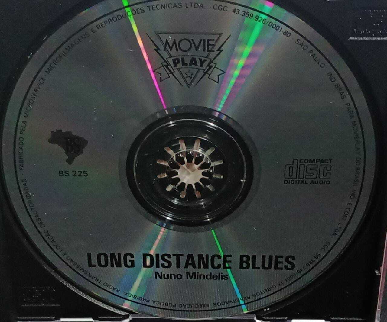 CD - Nuno Mindelis - Long Distance Blues