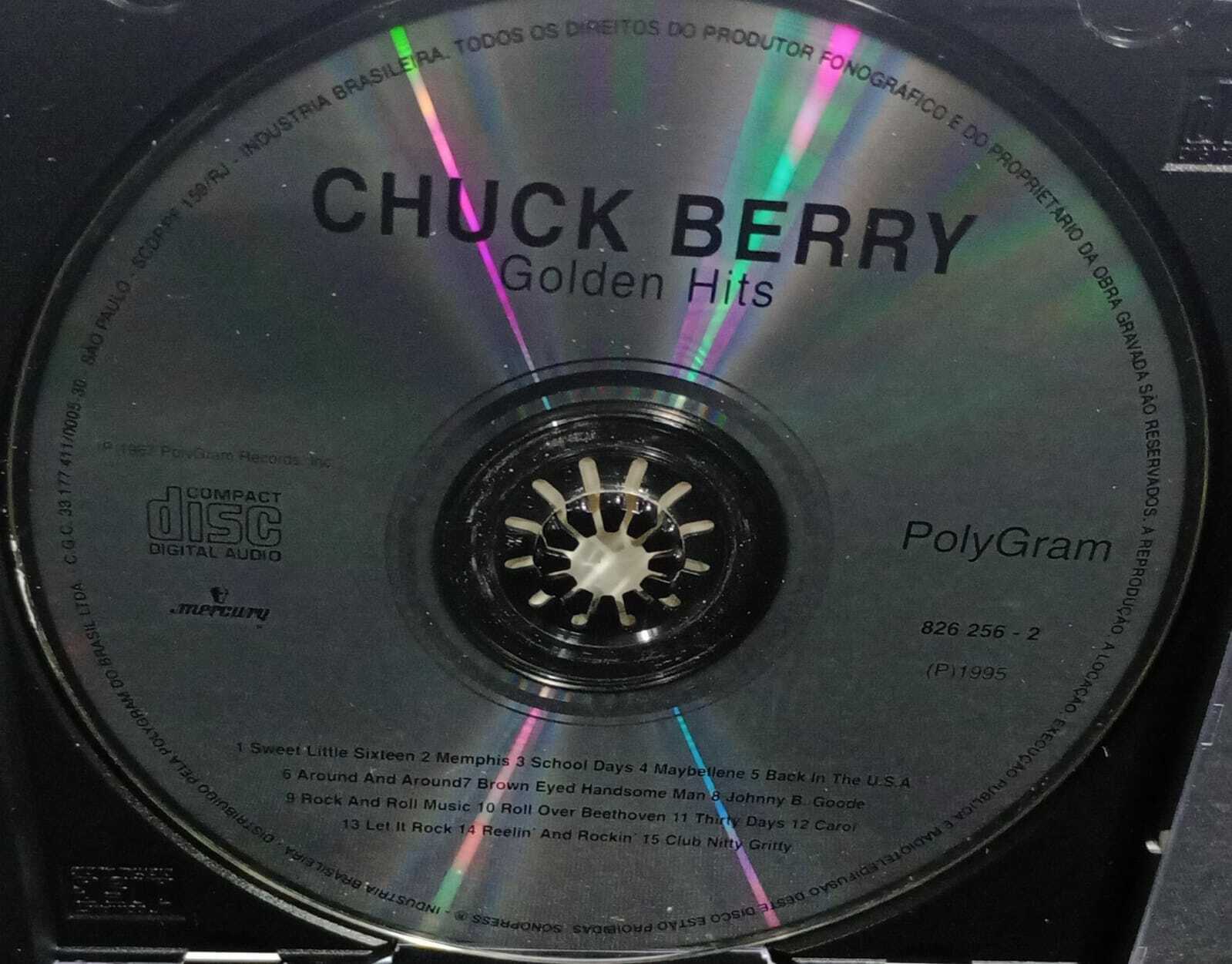CD - Chuck Berry - Chuck Berrys Golden Hits - Le Disque Dor