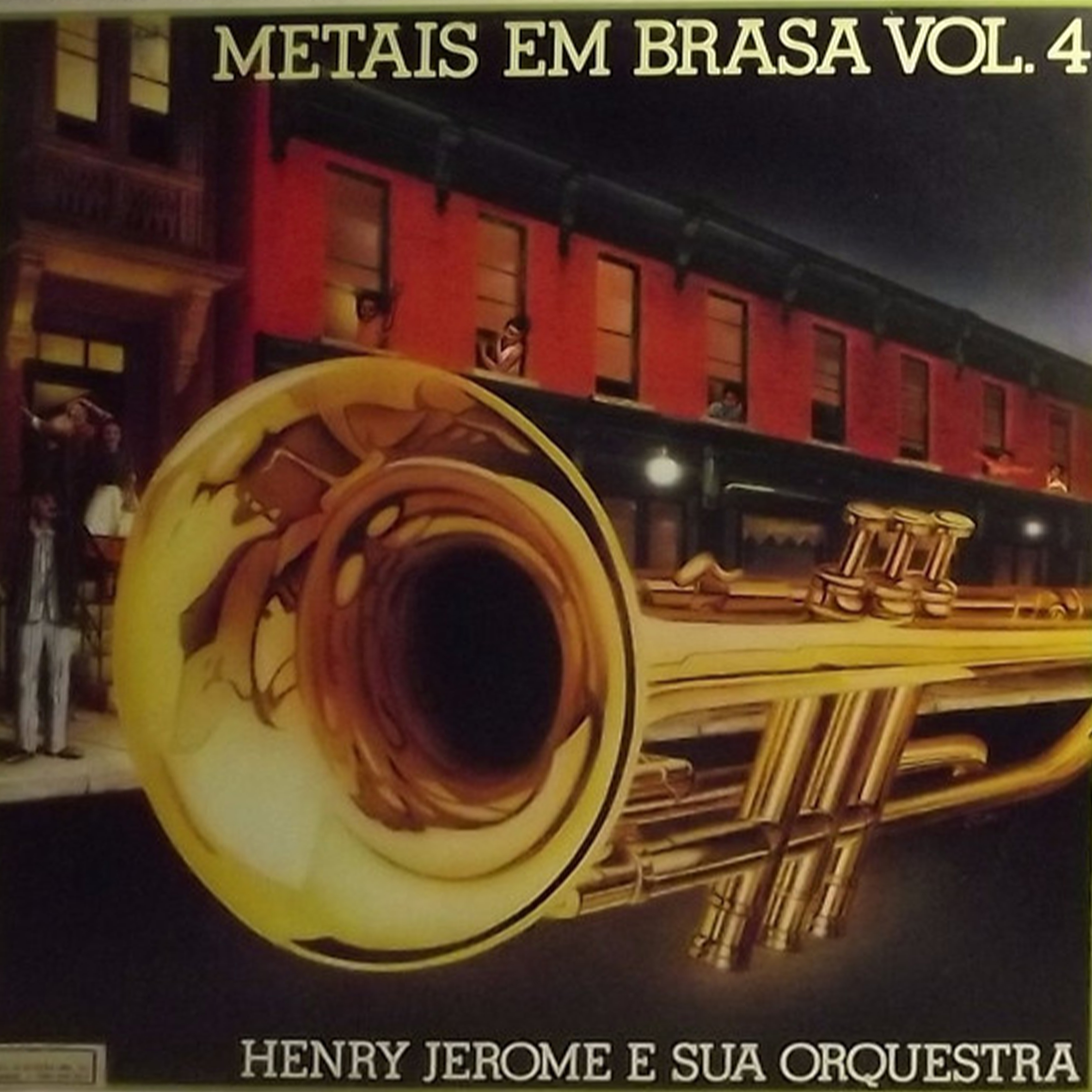 Vinil - Henry Jerome And His Orchestra - Metais Em Brasa Vol.4