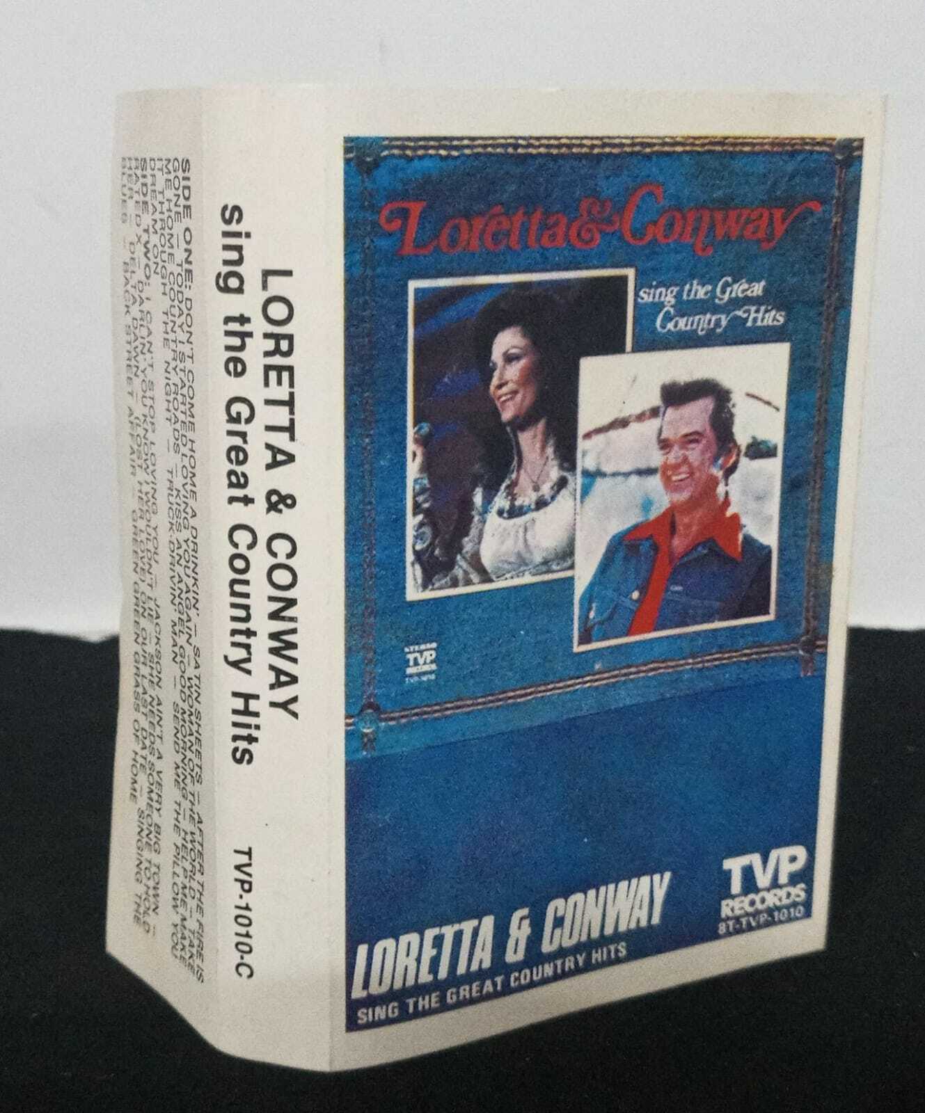 Fita K7 - Loretta and Conway - Sing The Great Country Hits (usa)