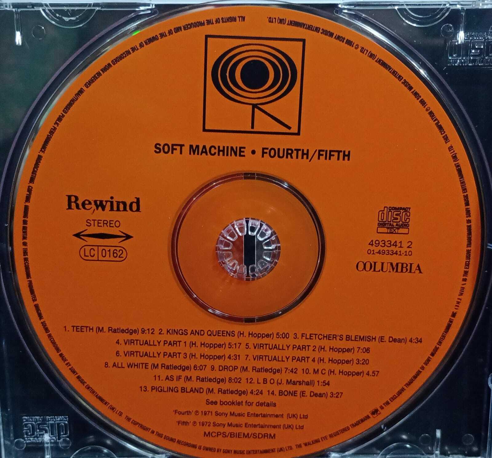 CD - Soft Machine - Fourth/Fifth (uk)