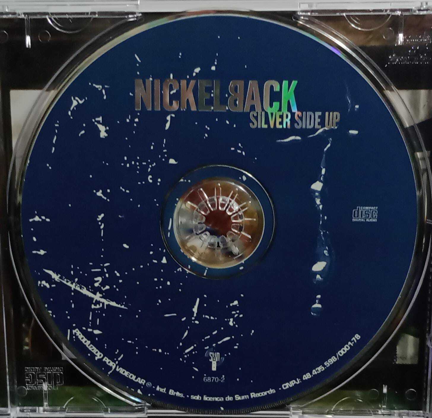 CD - Nickelback - silver side up