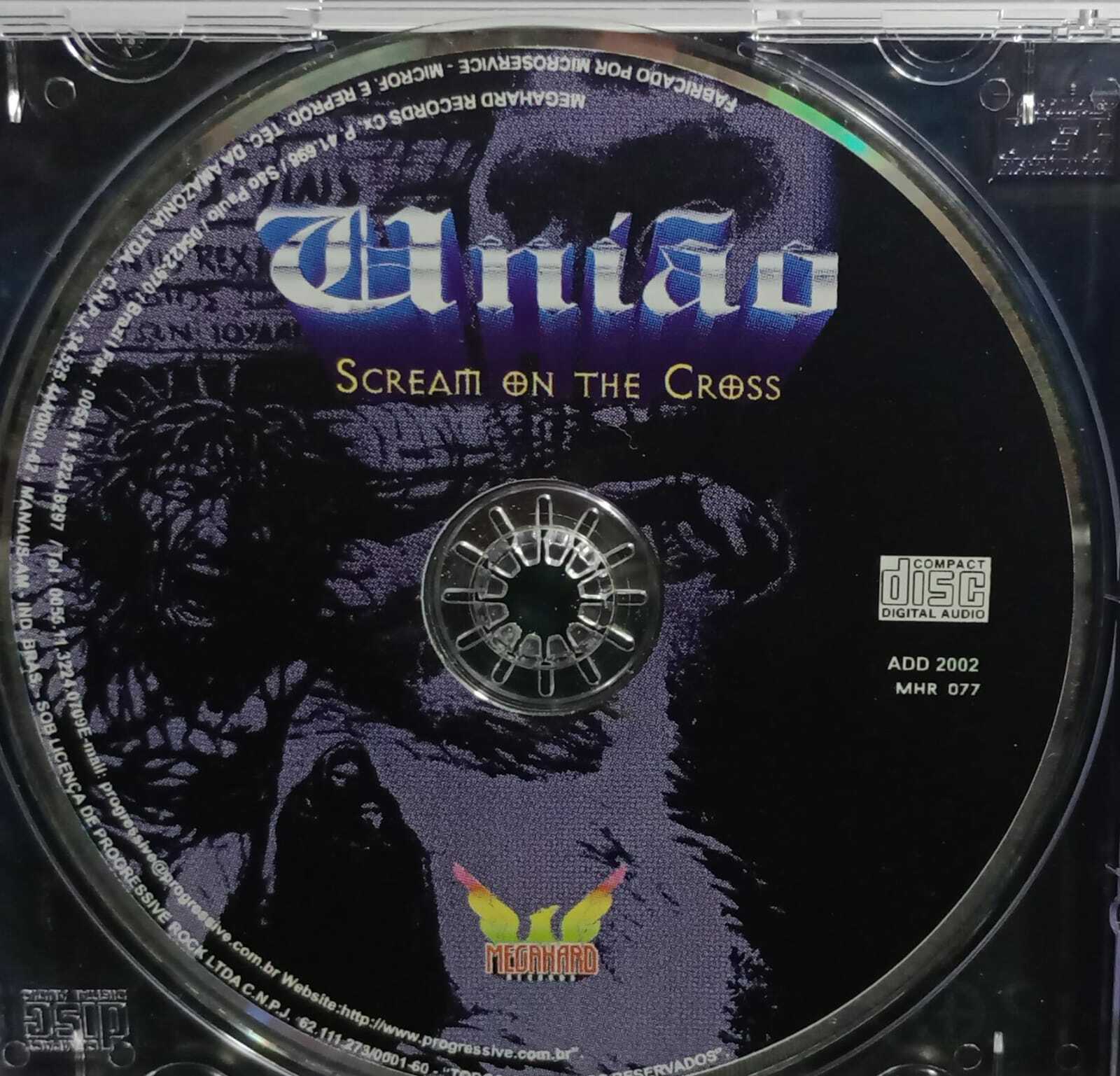 CD - Uniao - Scream On The Cross