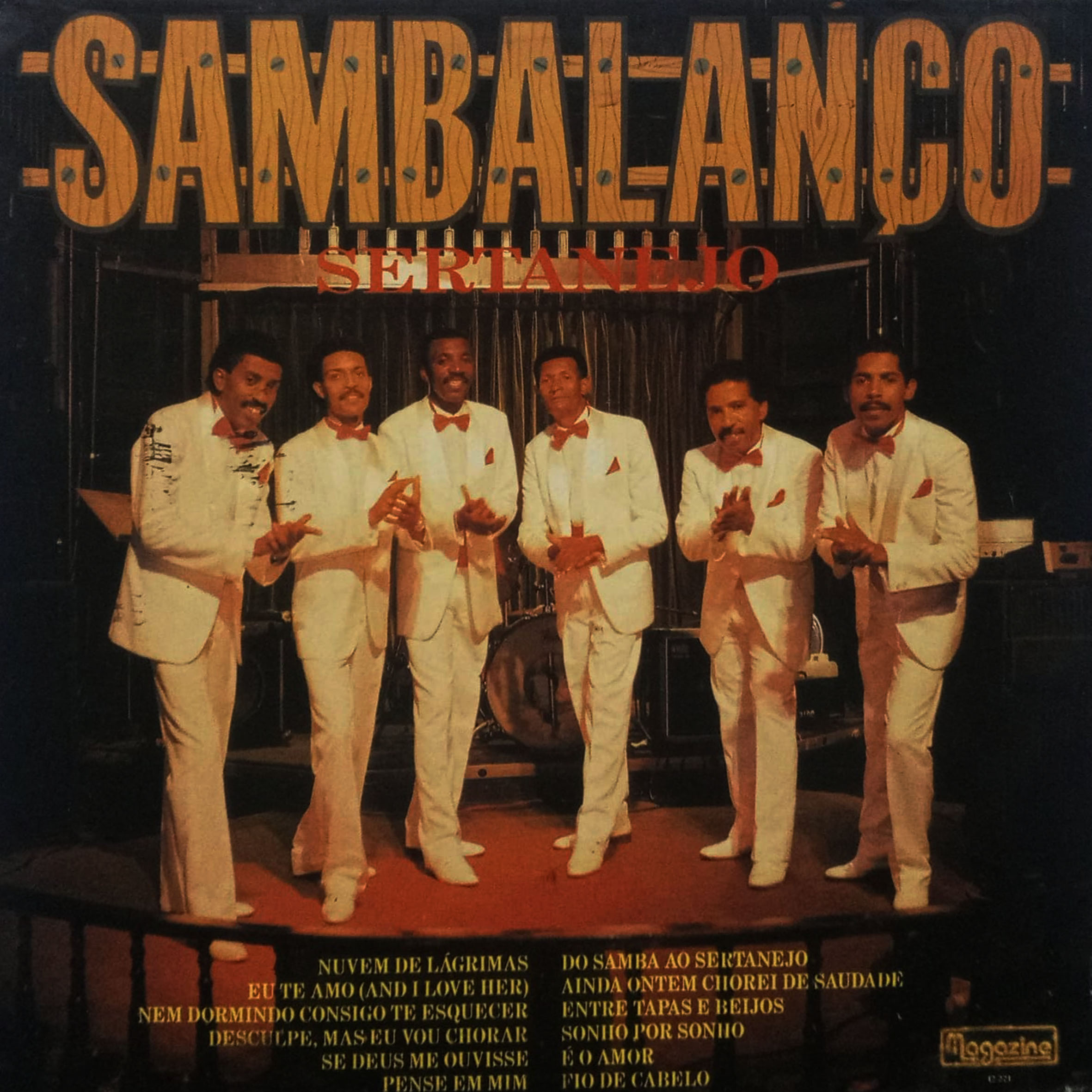 Vinil -  Grupo Sambalanço - Sambalanço Sertanejo