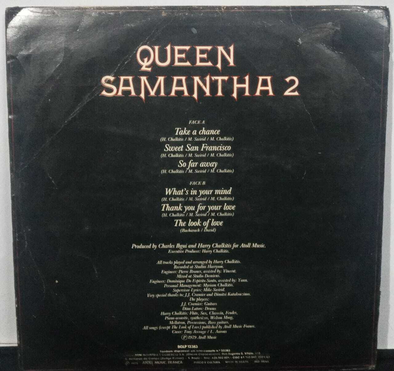 Vinil - Queen Samantha - Queen Samantha 2