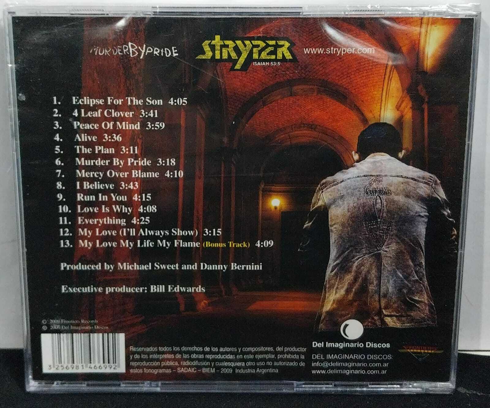 CD - Stryper - Murder by Pride (imp/Lacrado)