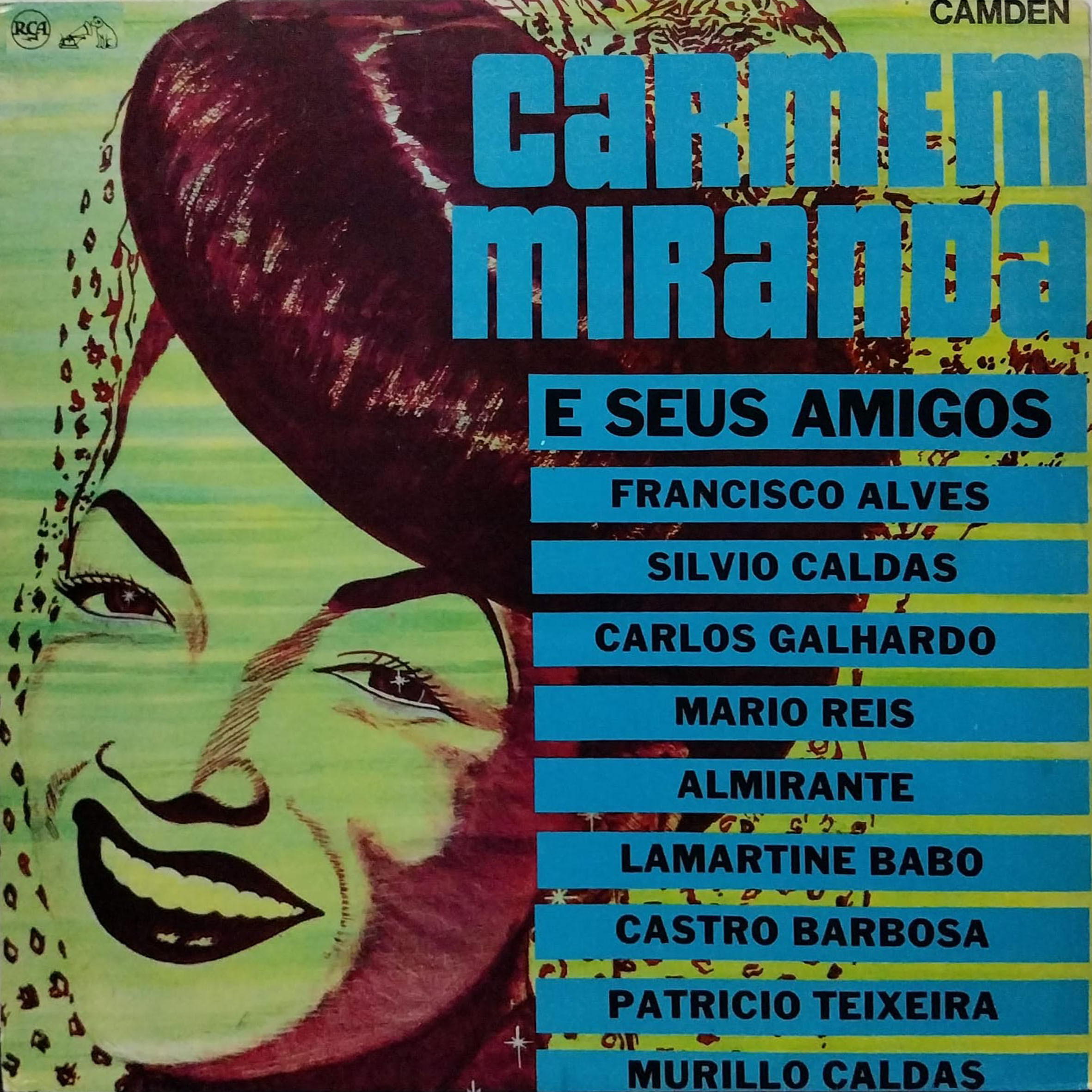 Vinil - Carmen Miranda - E Seus Amigos