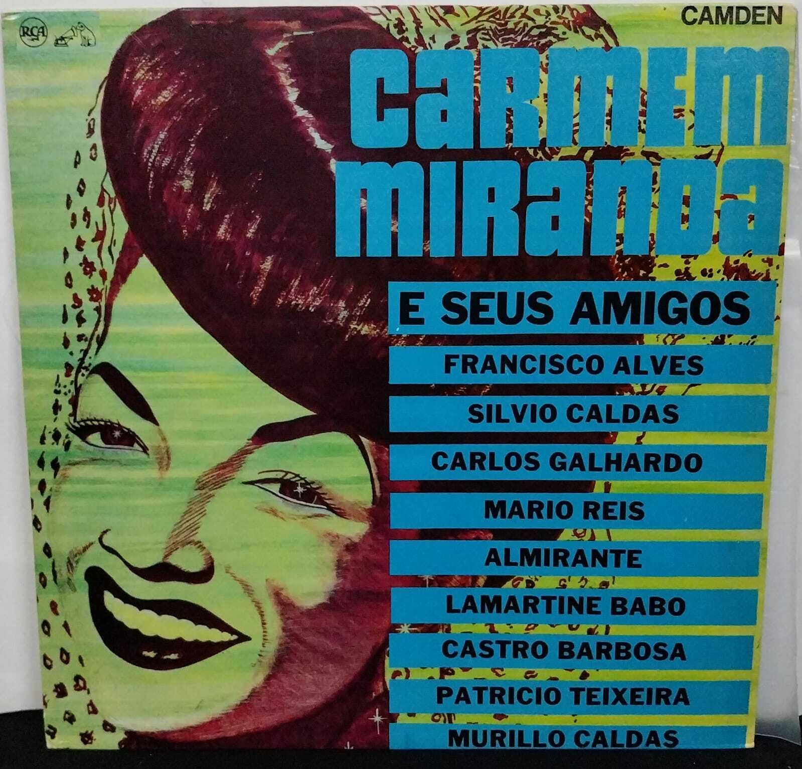 Vinil - Carmen Miranda - E Seus Amigos
