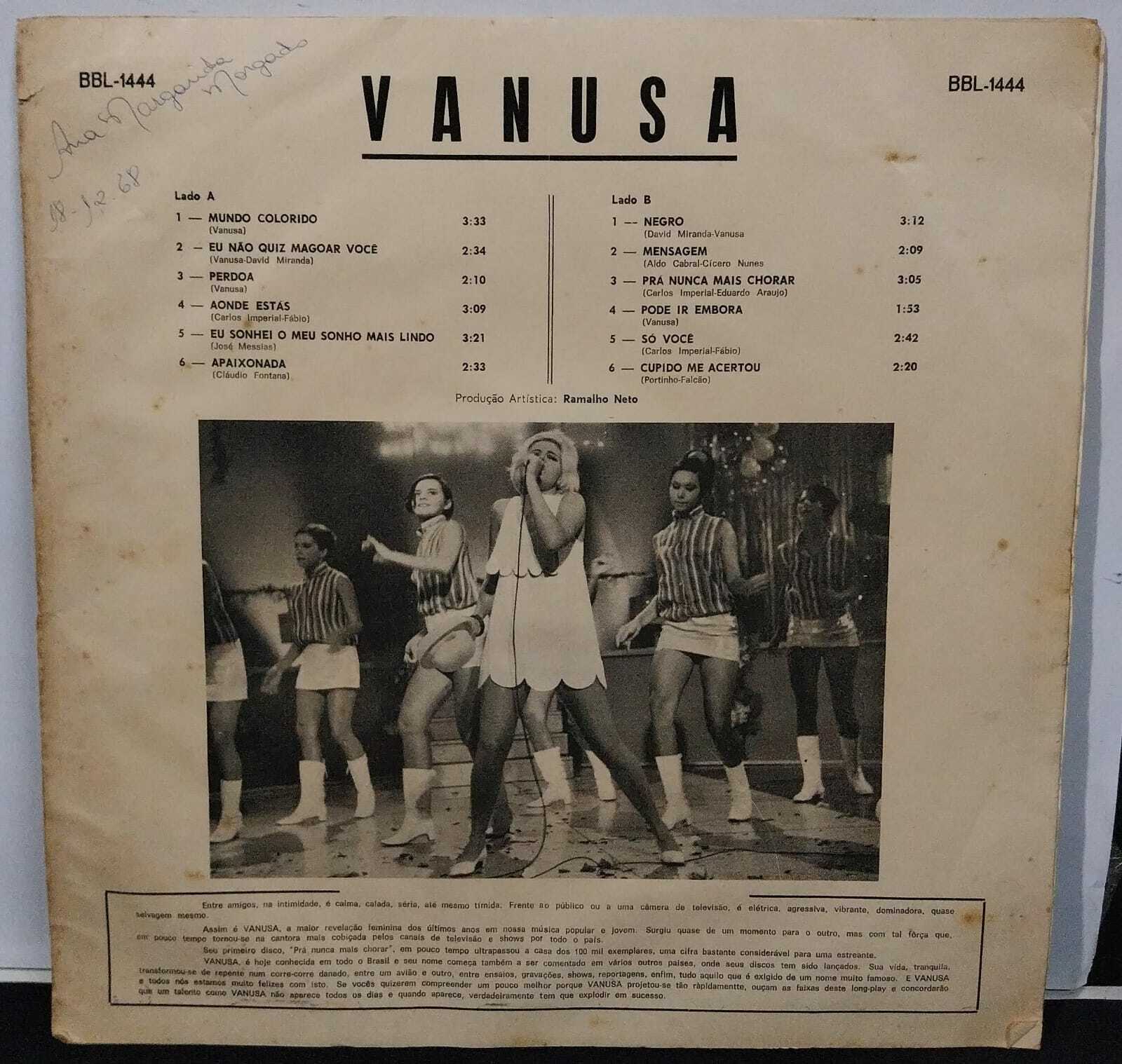 Vinil - Vanusa - 1968