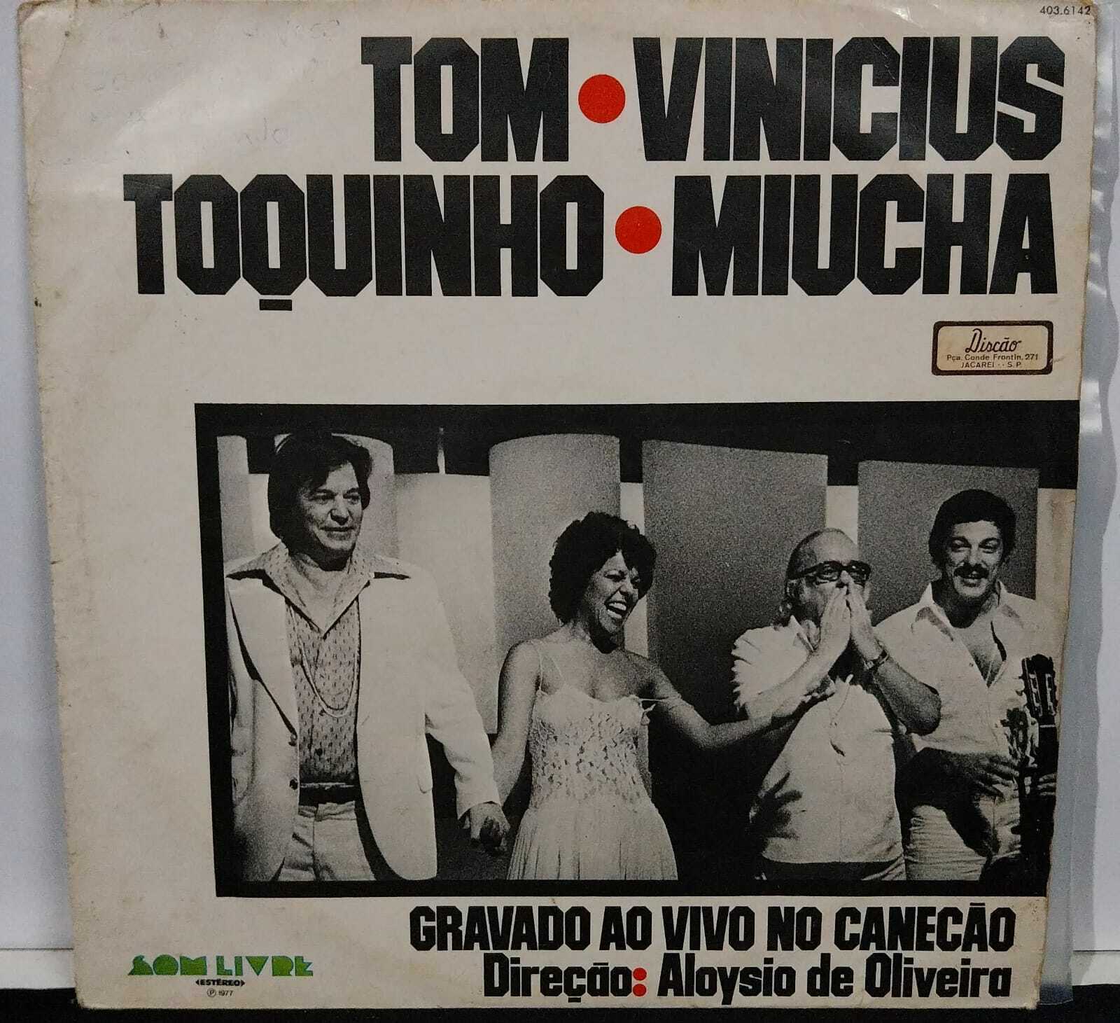 Vinil - Tom Vinicius Toquinho Miucha - Gravado ao Vivo no Canecão