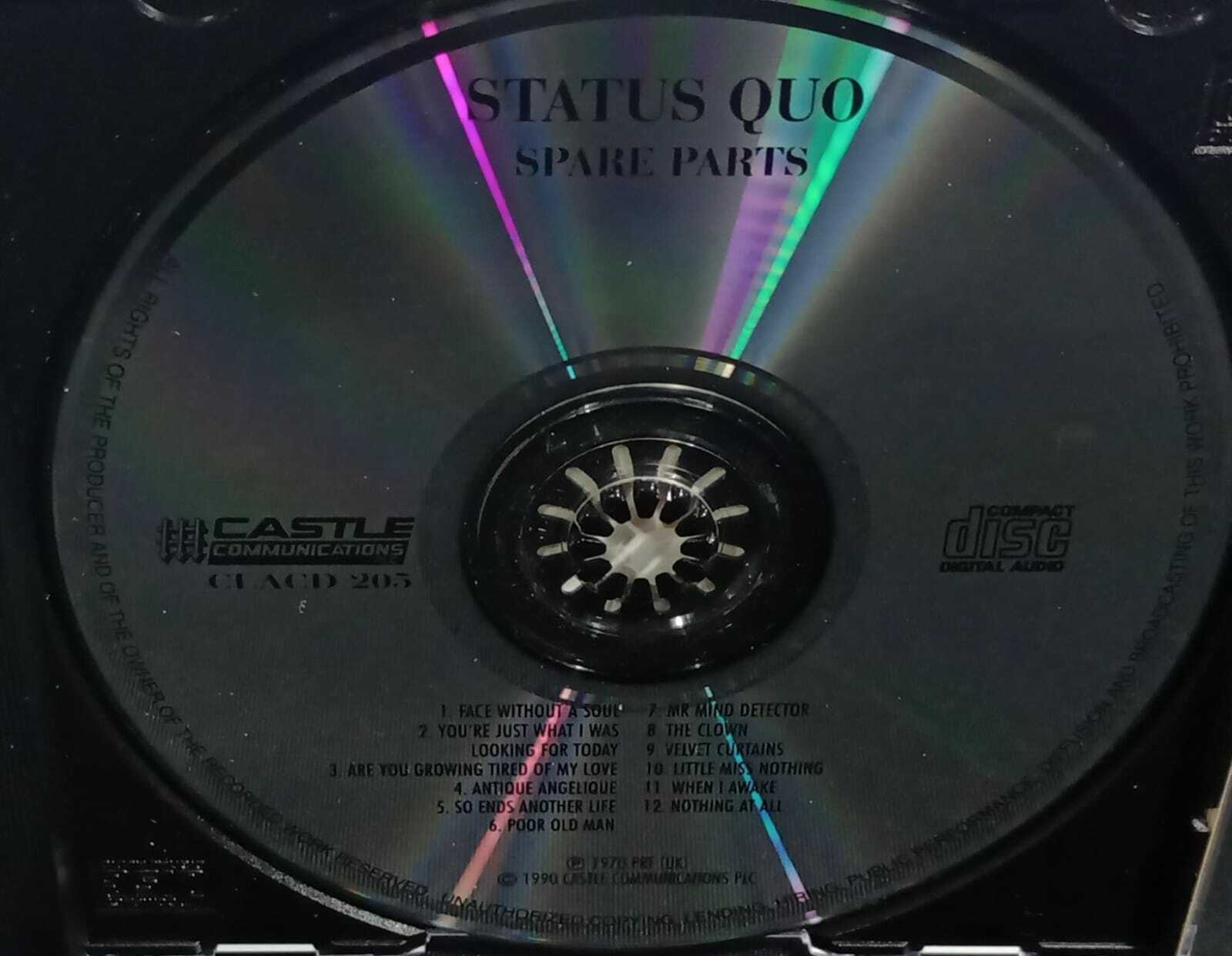 CD - Status Quo - Spare Parts (UK)
