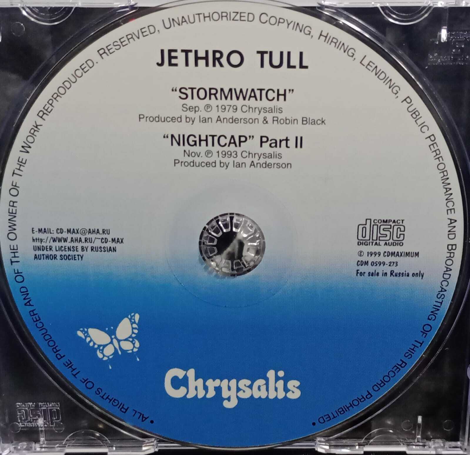 CD - Jethro Tull - Stormwatch / Nightcap Part 2 (Russo)