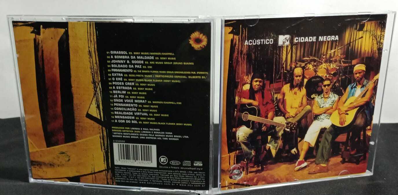 CD - Cidade Negra - Acústico MTV