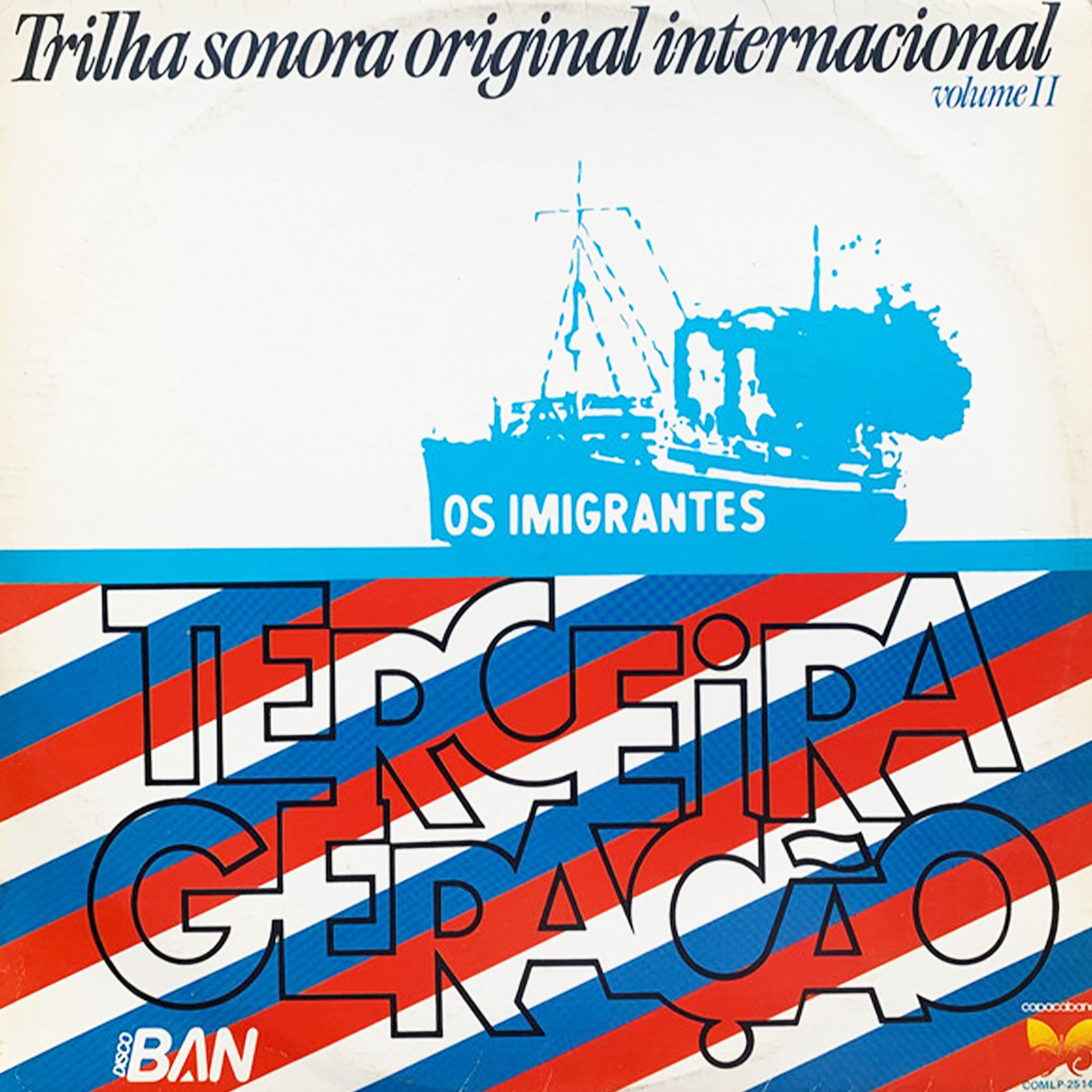 Vinil - Os Imigrantes - Volume II Trilha Sonora Original Internacional