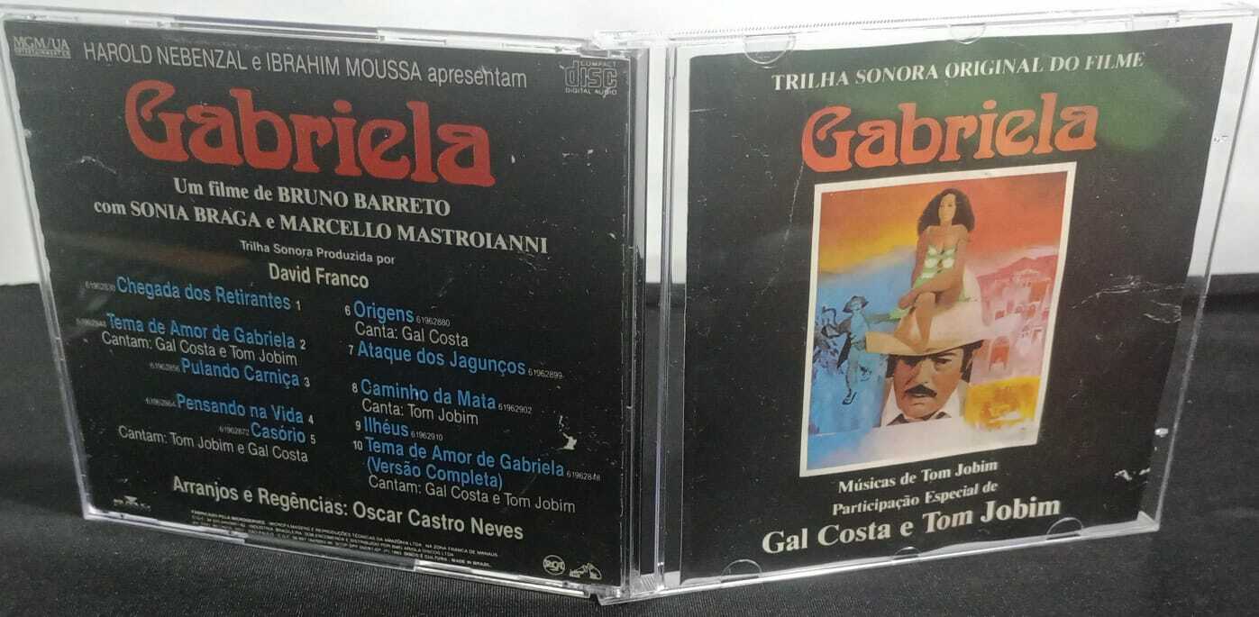 CD - Gabriela - Trilha Sonora Original Do Filme