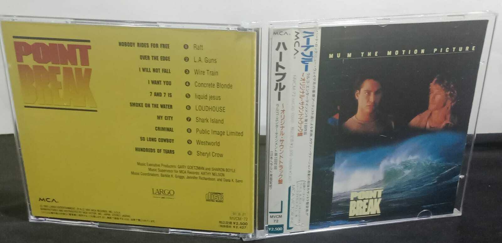 CD - Point Break - Music From The Motion Picture (Japan/OBI)
