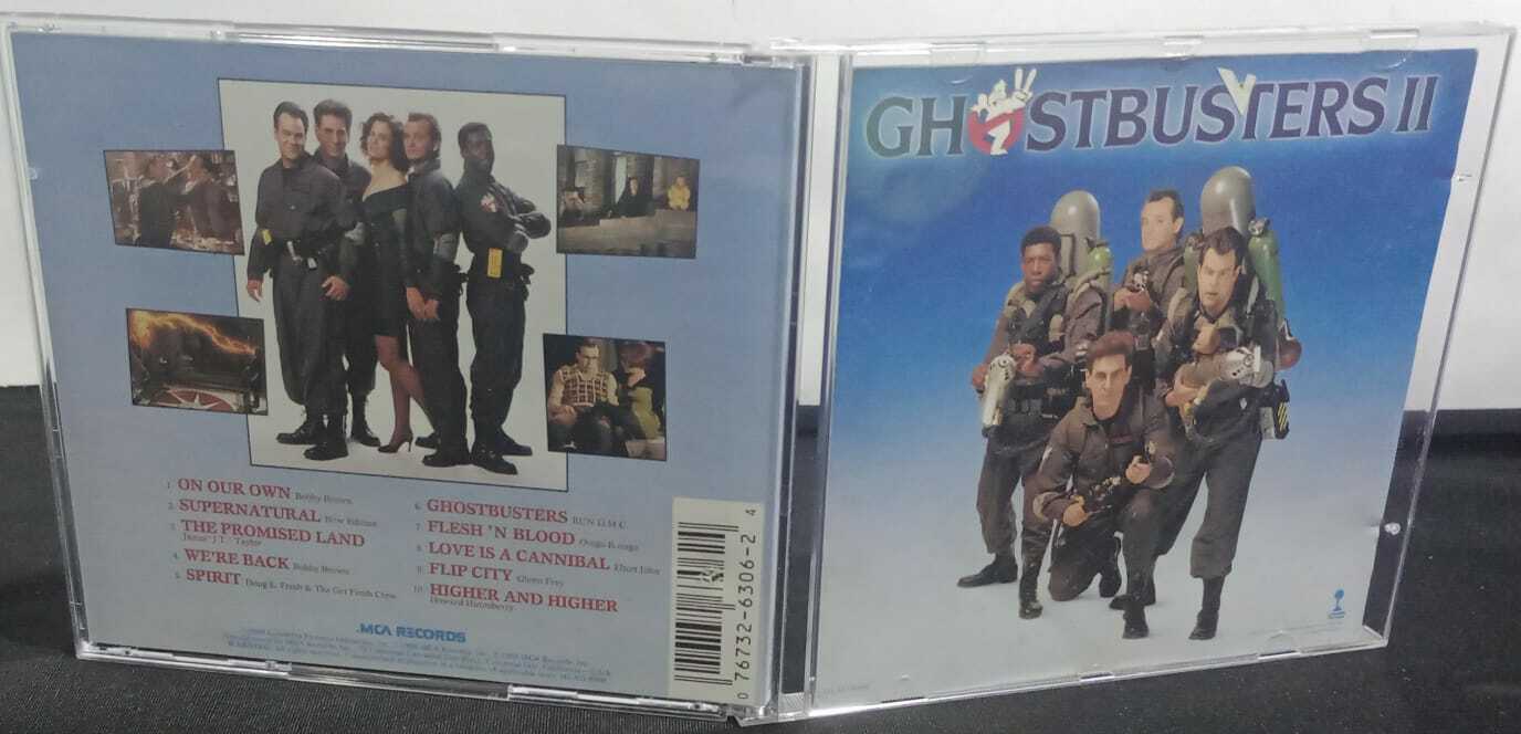CD - Ghostbusters II - The Motion Picture Soundtrack (usa)
