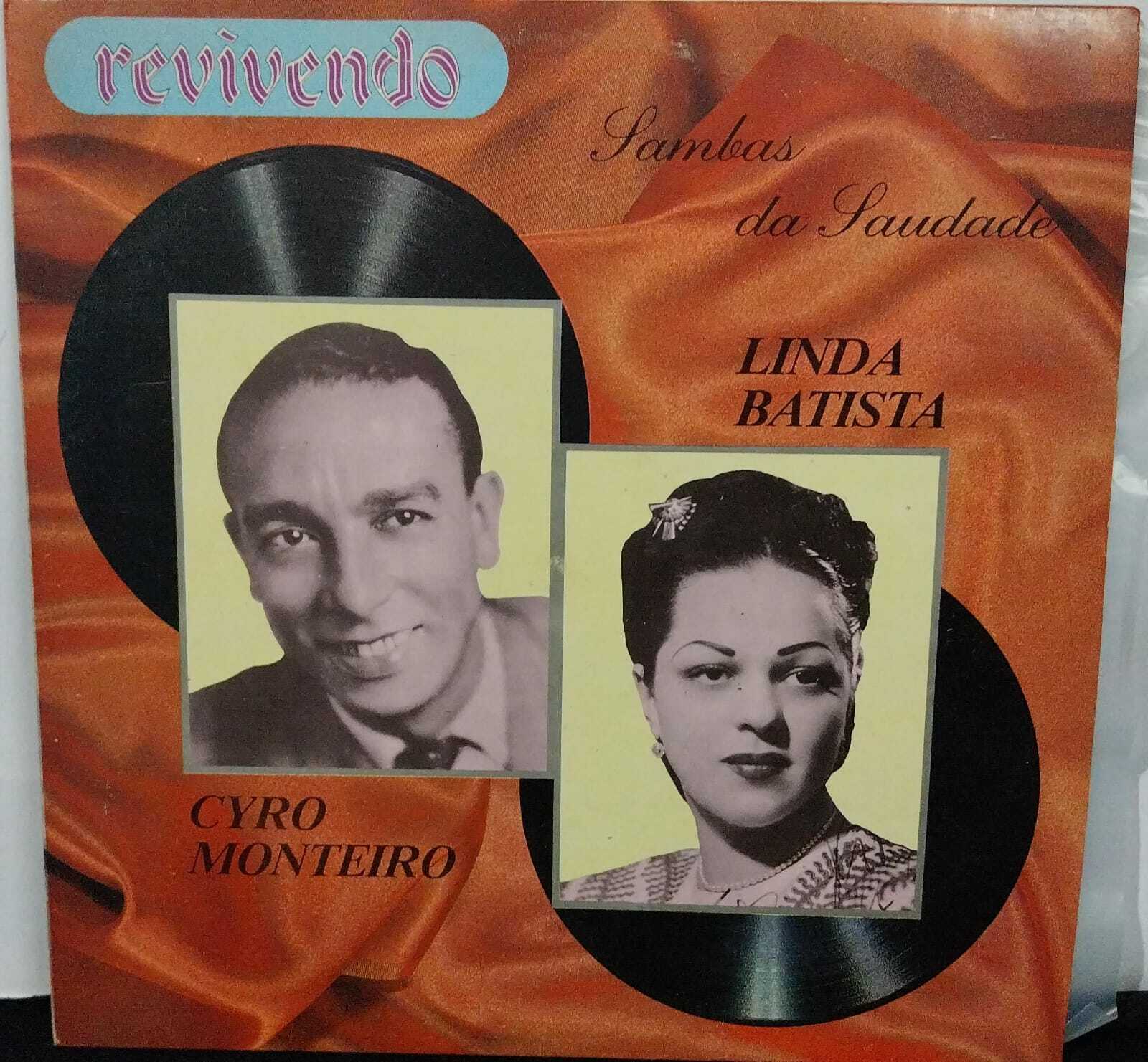 Vinil - Cyro Monteiro e Linda Batista - Sambas Da Saudade