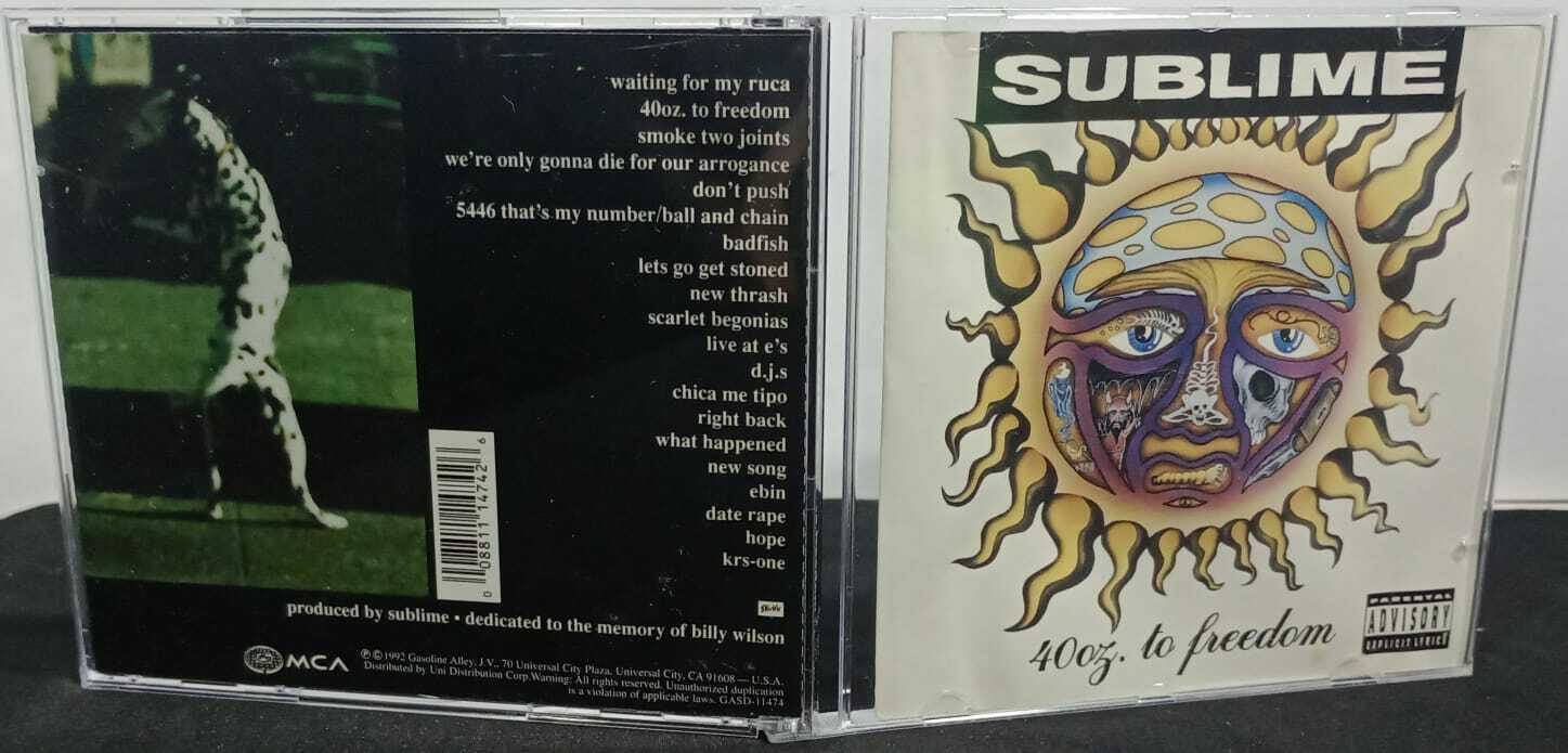 CD - Sublime - 40oz. To Freedom (USA)
