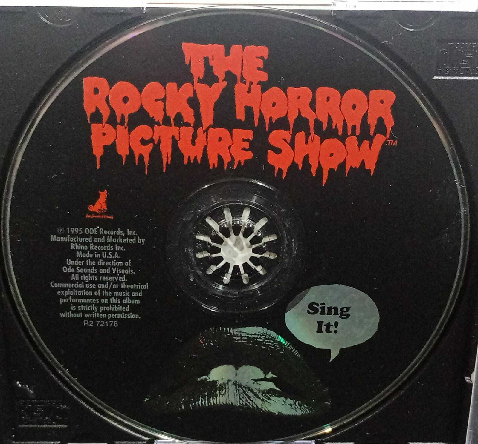 CD - Rocky Horror Picture Show Original Cast The Sing It (USA)