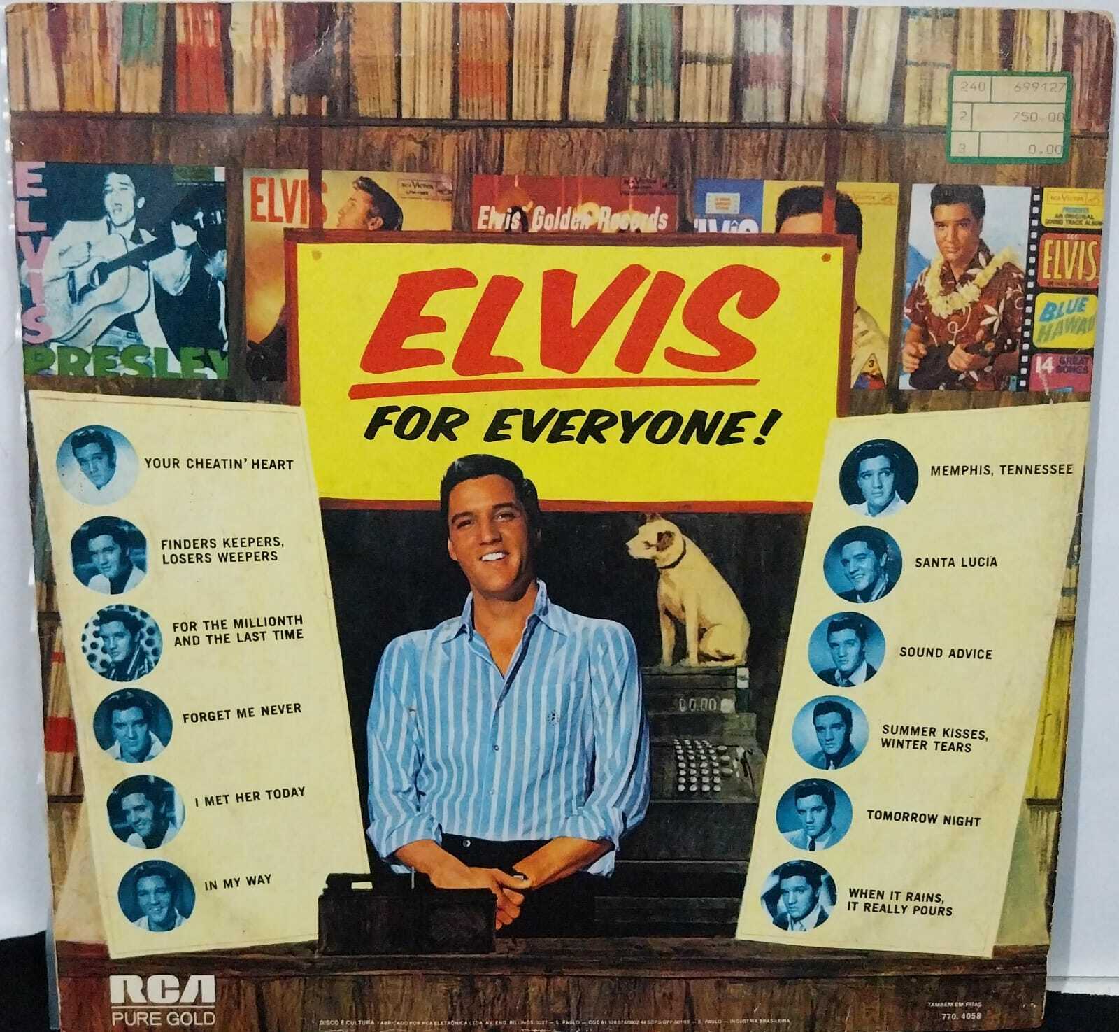 Vinil - Elvis Presley - For Everyone