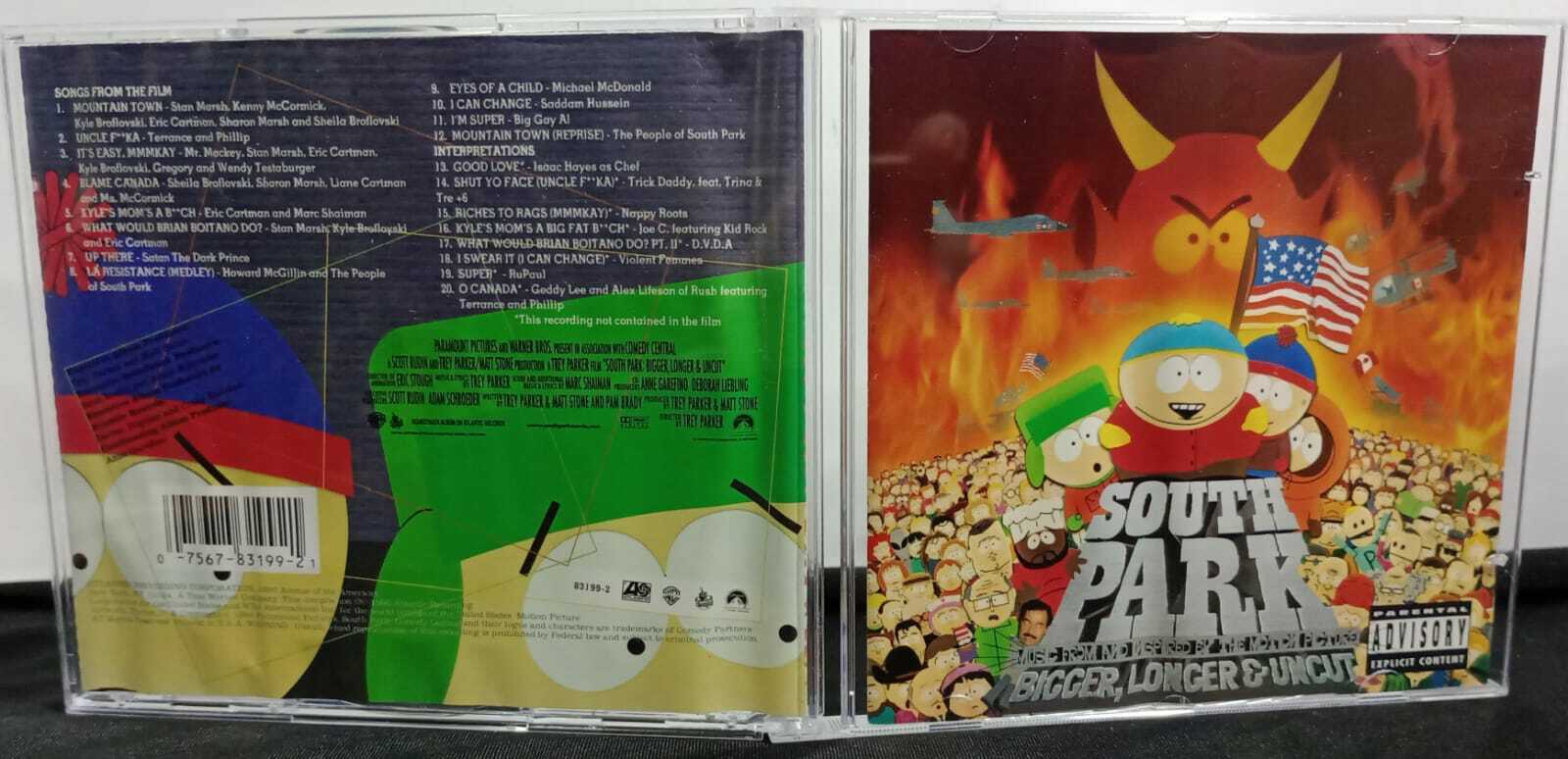 CD - South Park - Bigger Longer and Uncut (USA)