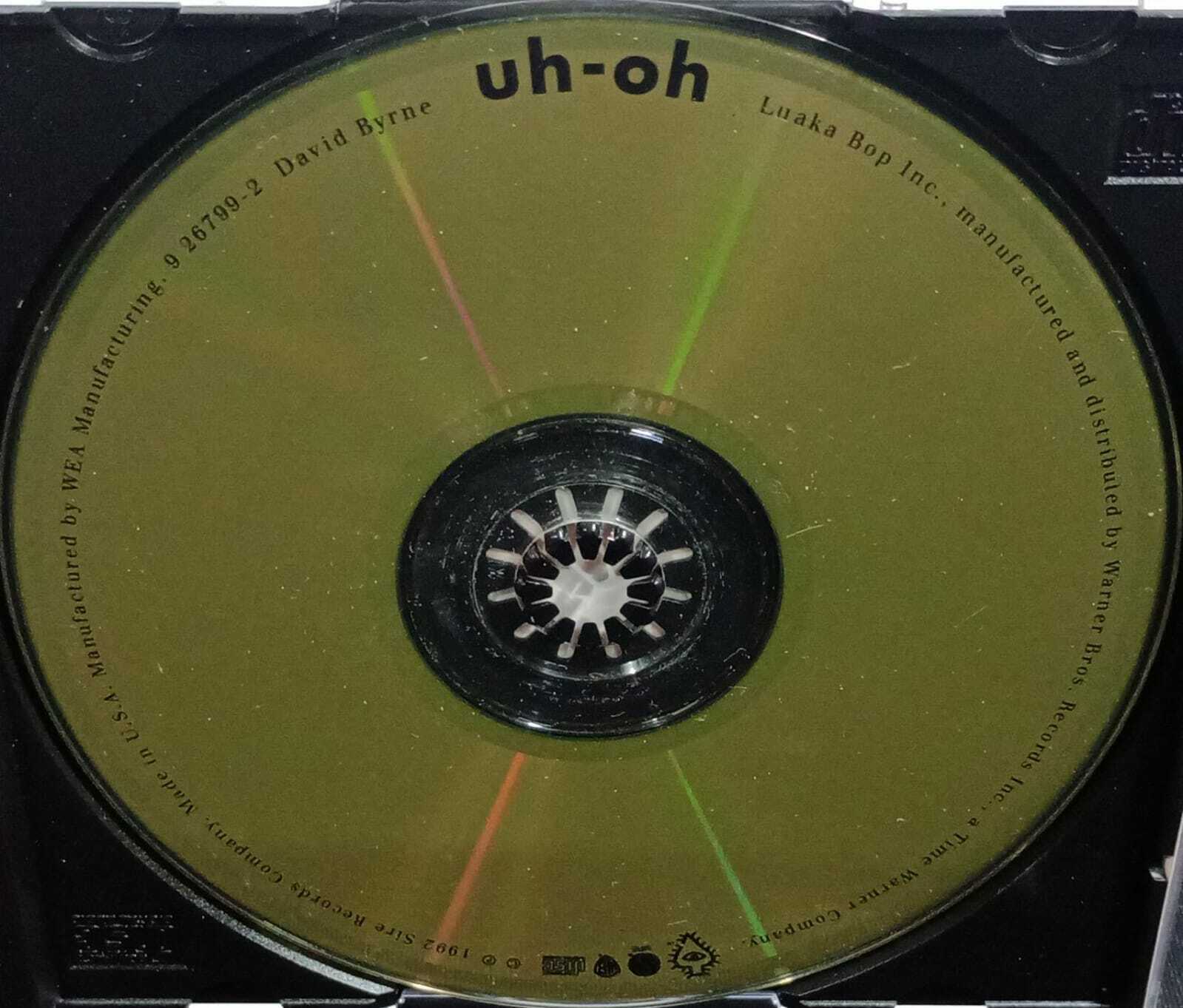 CD - David Byrne - Uh-Oh (usa)