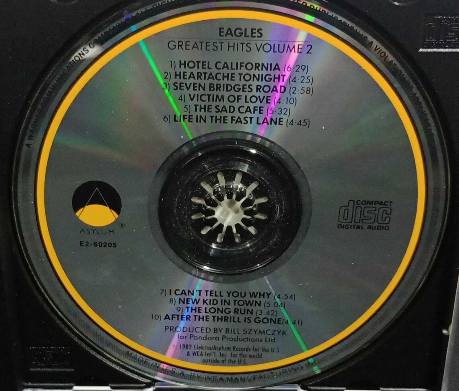 CD - Eagles - Greatest Hits Volume 2 (usa)