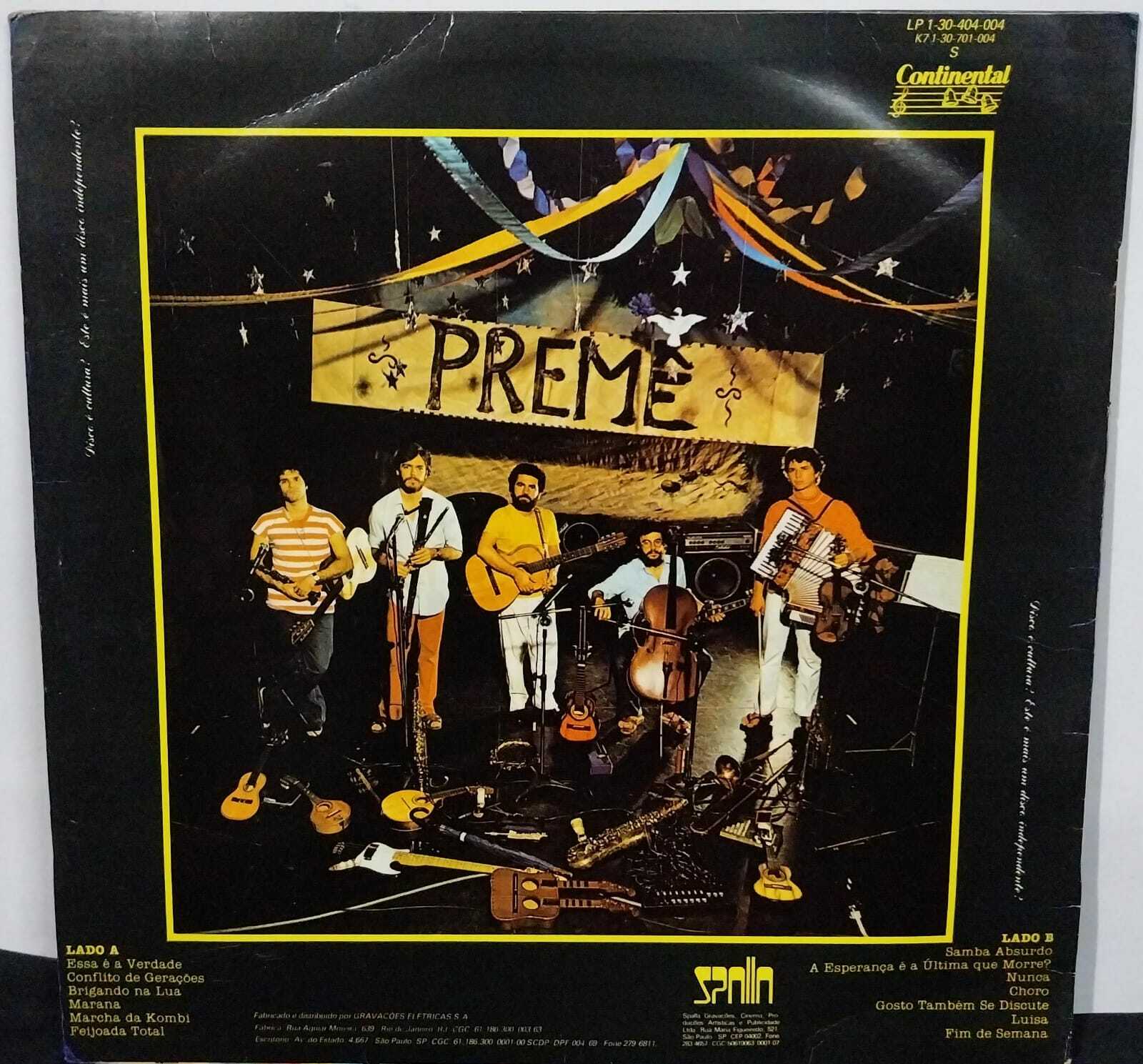 Vinil - Premeditando O Breque - 1981