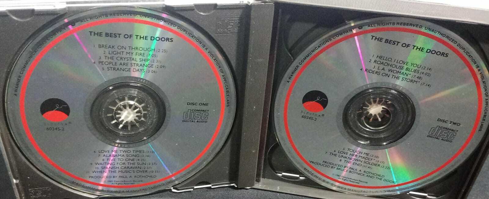 CD - Doors The - The Best Of (Duplo/USA)