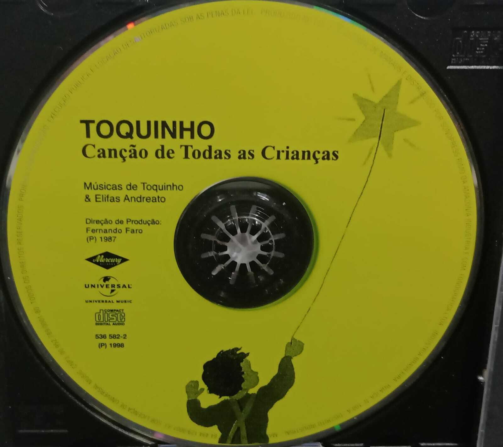 CD - Toquinho - Canção De Todas As Crianças
