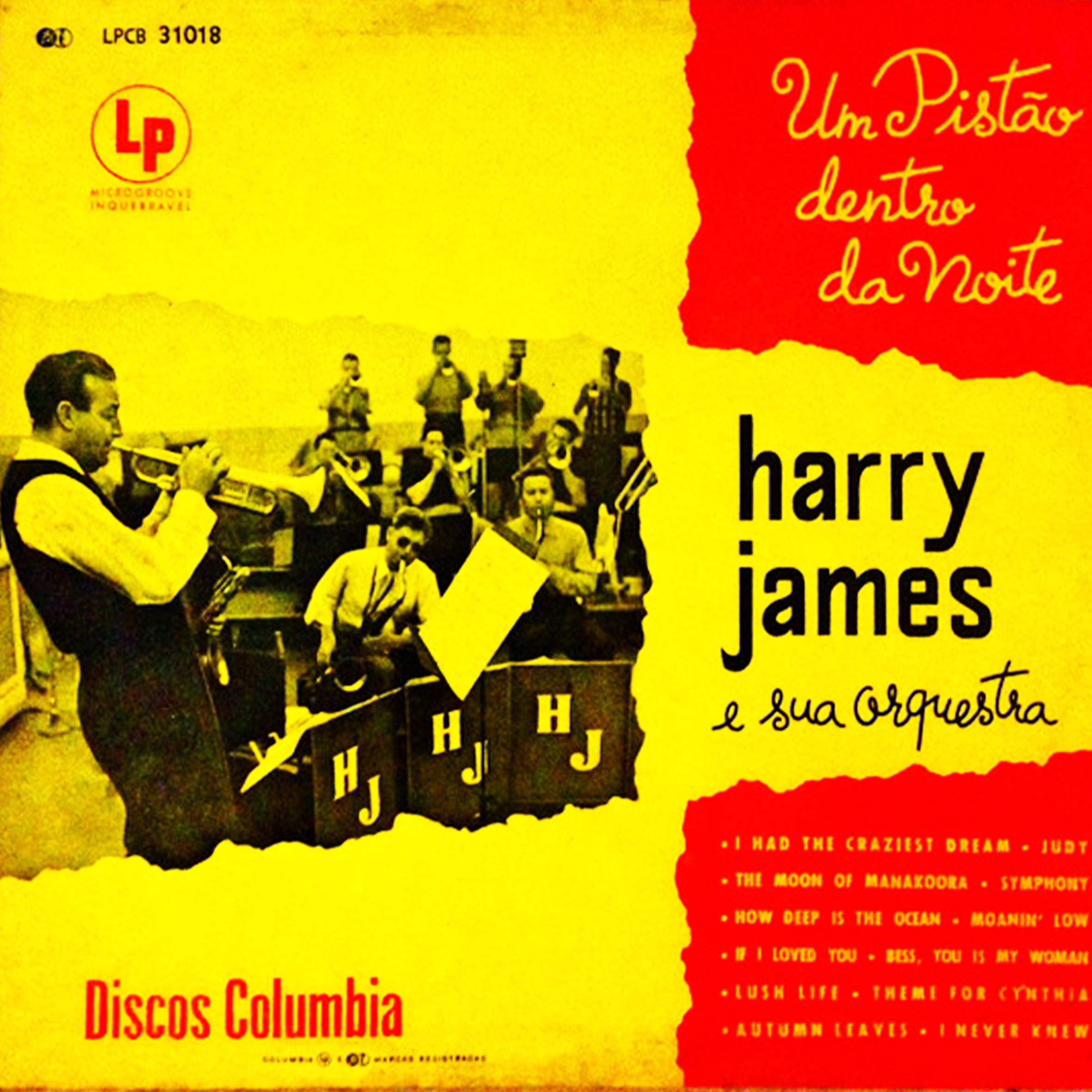 Vinil - Harry James And His Orchestra - Um Pistão Dentro Da Noite