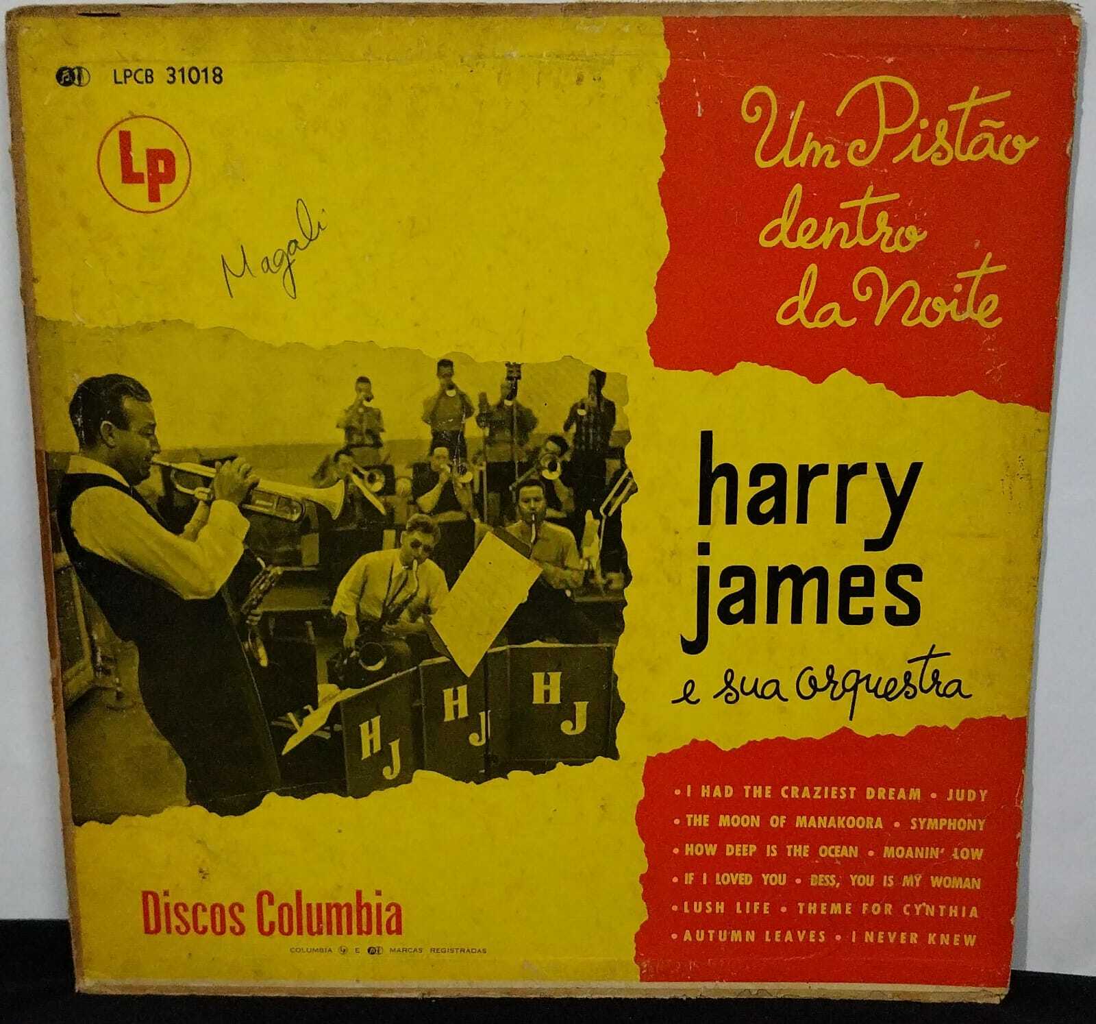 Vinil - Harry James And His Orchestra - Um Pistão Dentro Da Noite