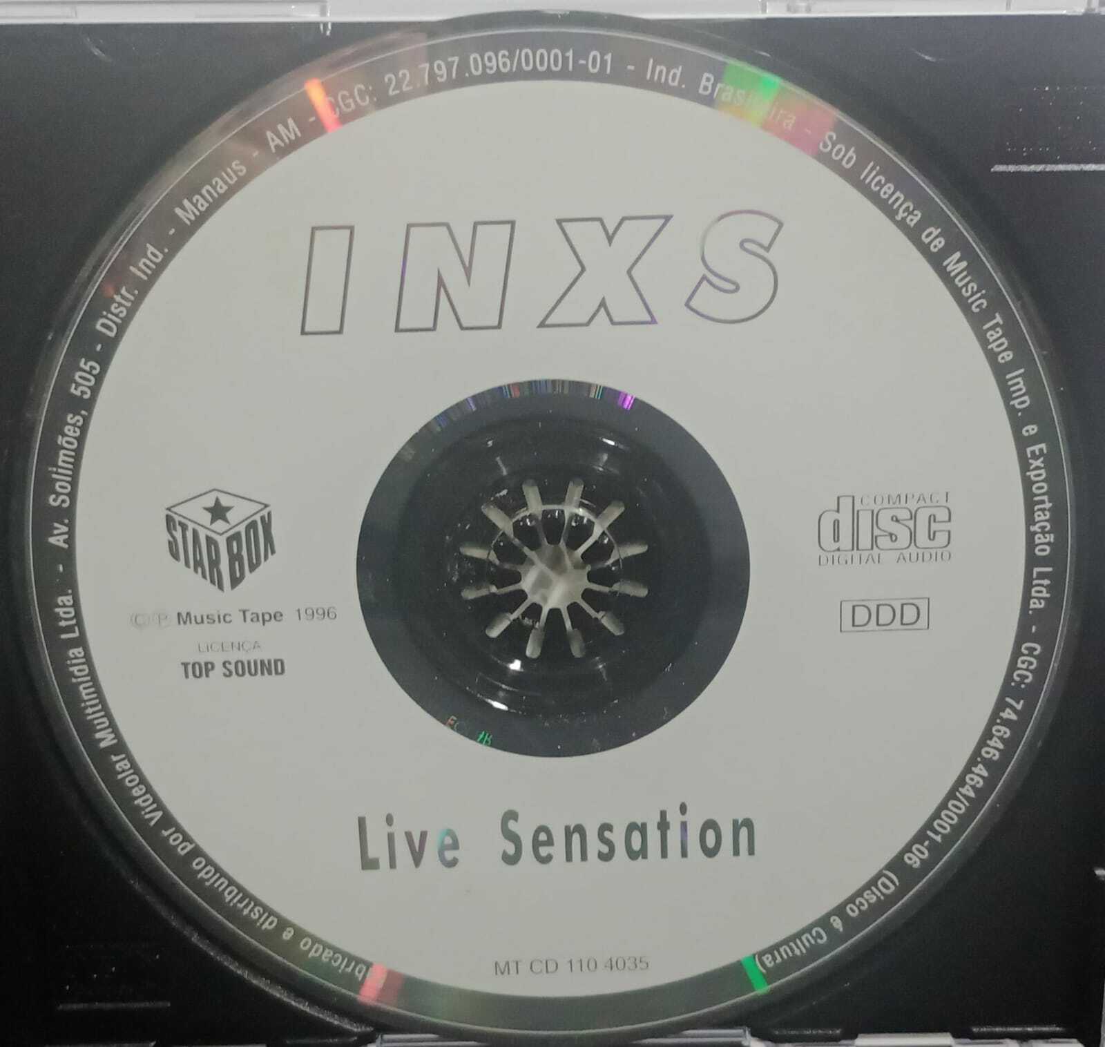 CD - INXS - Live Sensation