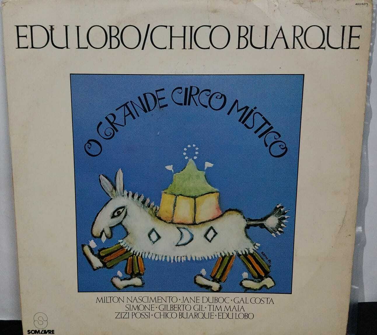 Vinil - Edu Lobo e Chico Buarque - O Grande Circo Místico