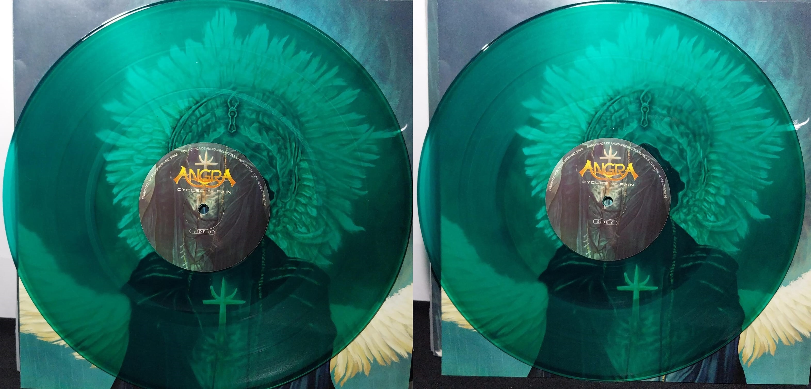 Vinil - Angra - Cycles Of Pain (Duplo/Green and Blue)