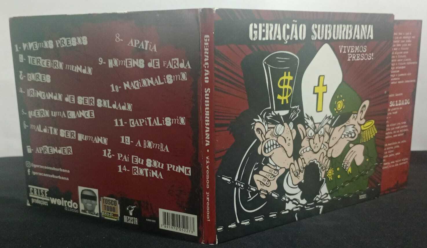 CD - Geração Suburbana - Vivemos Presos (Digipack)