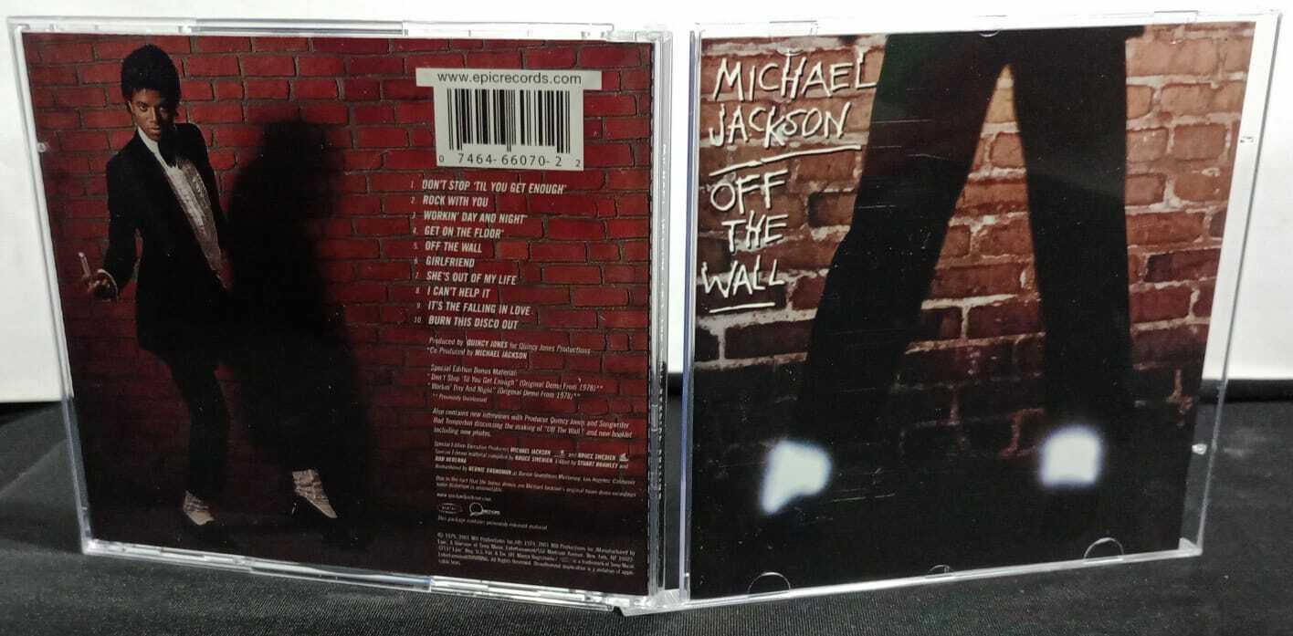 CD - Michael Jackson - Off The Wall (USA)