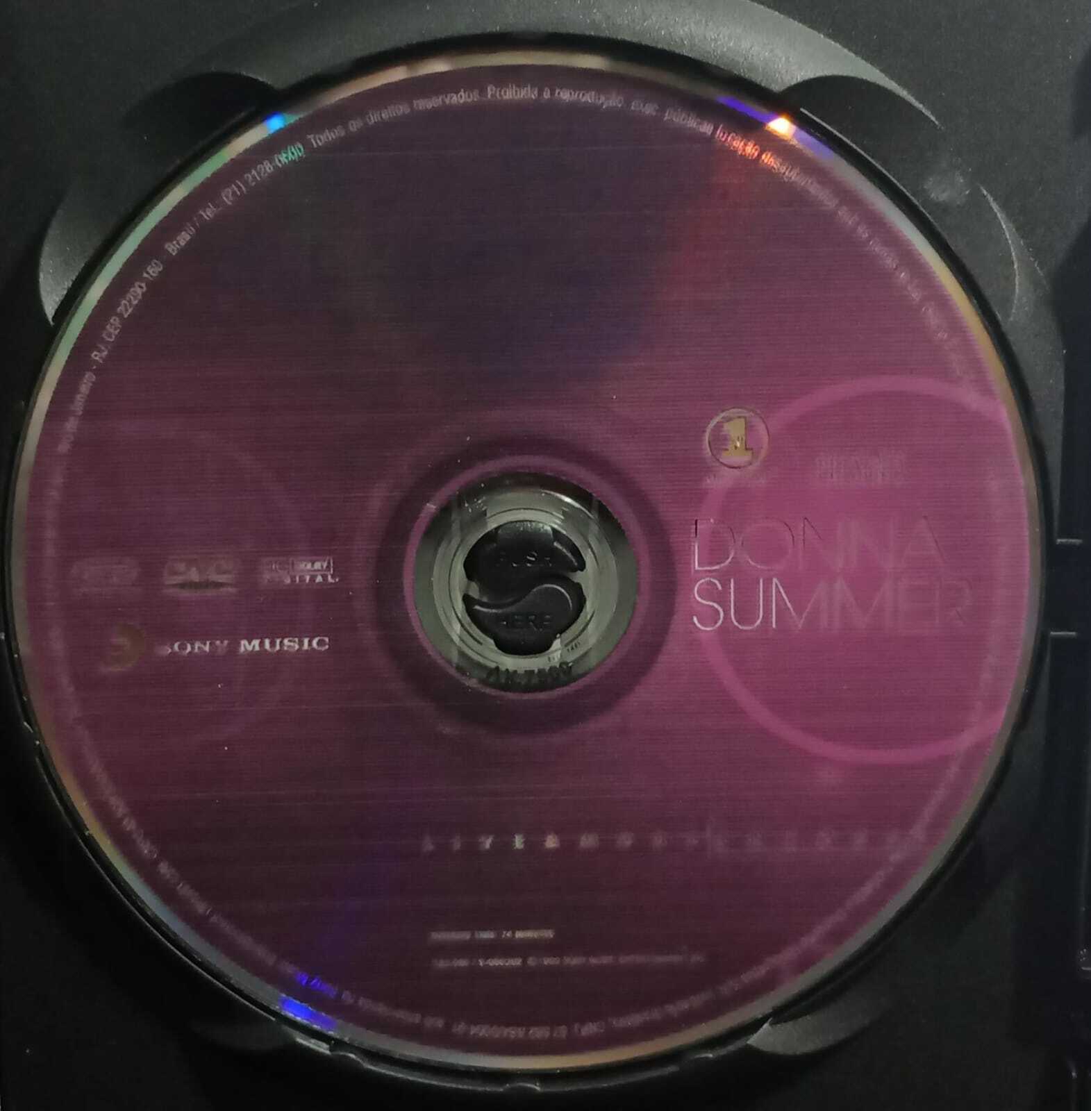 DVD - Donna Summer - VH1 Presents Donna Summer Live and More Encore