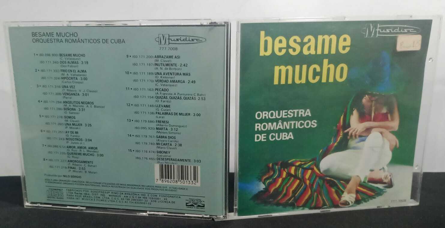 CD - Orquestra Romanticos De Cuba - Besame Mucho