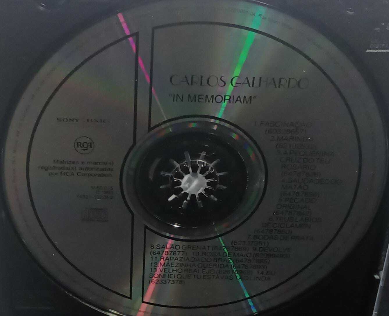 CD - Carlos Galhardo - In Memoriam