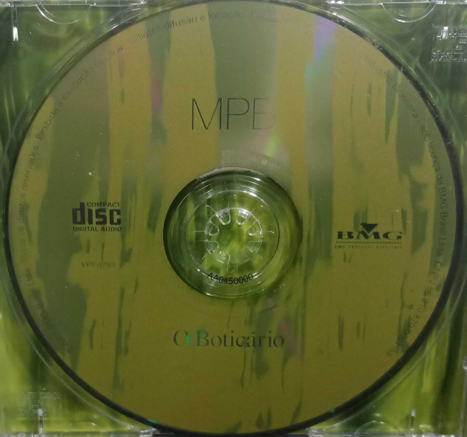 CD - O Boticario - MPB