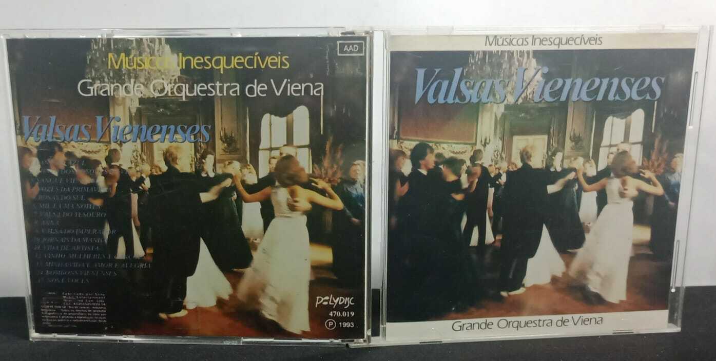 CD - Grande Orquestra de Viena - Valsas Vienenses