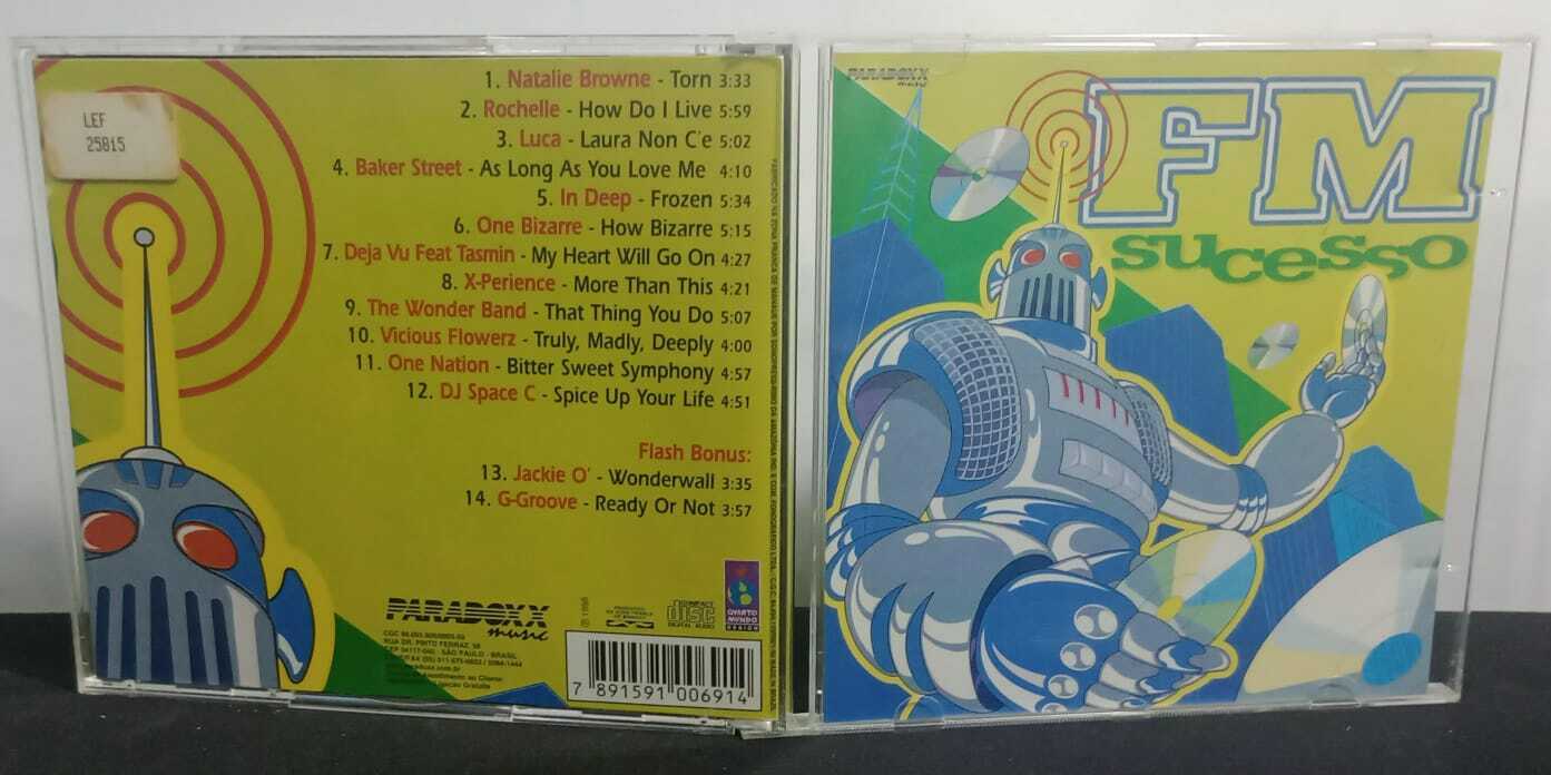 CD - FM Sucesso - 1998
