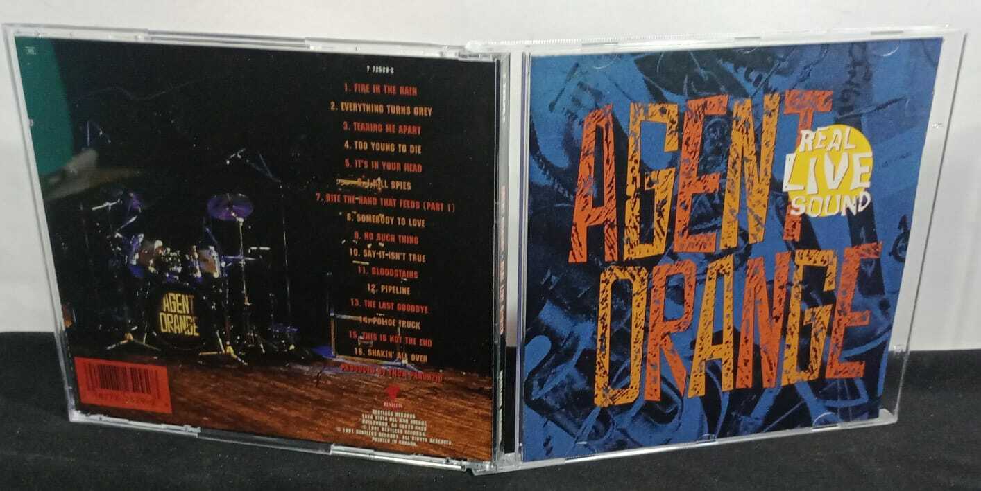 CD - Agent Orange - Real Live Sound (Canada)