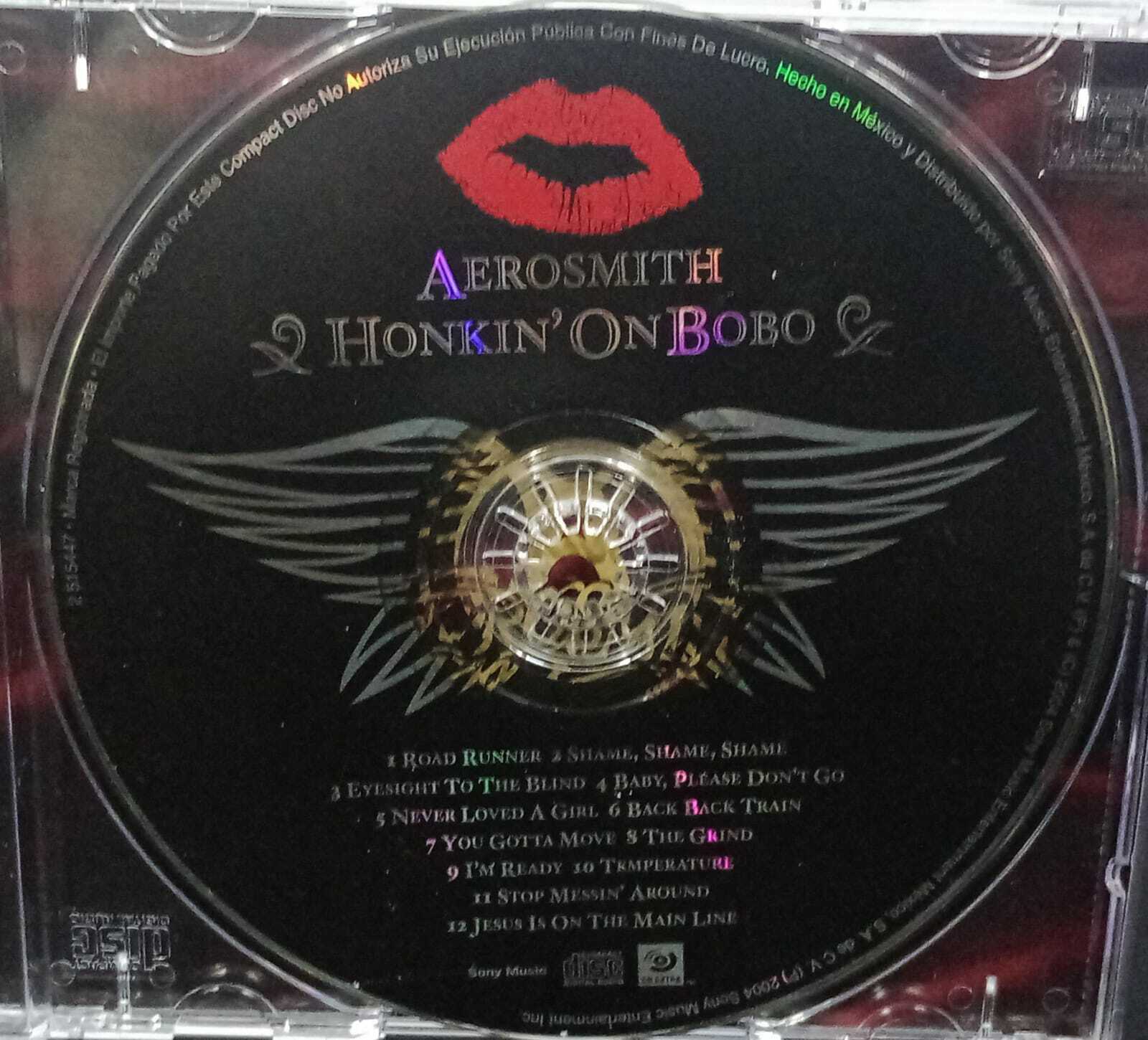 CD - Aerosmith - Honkin on Bobo (imp)