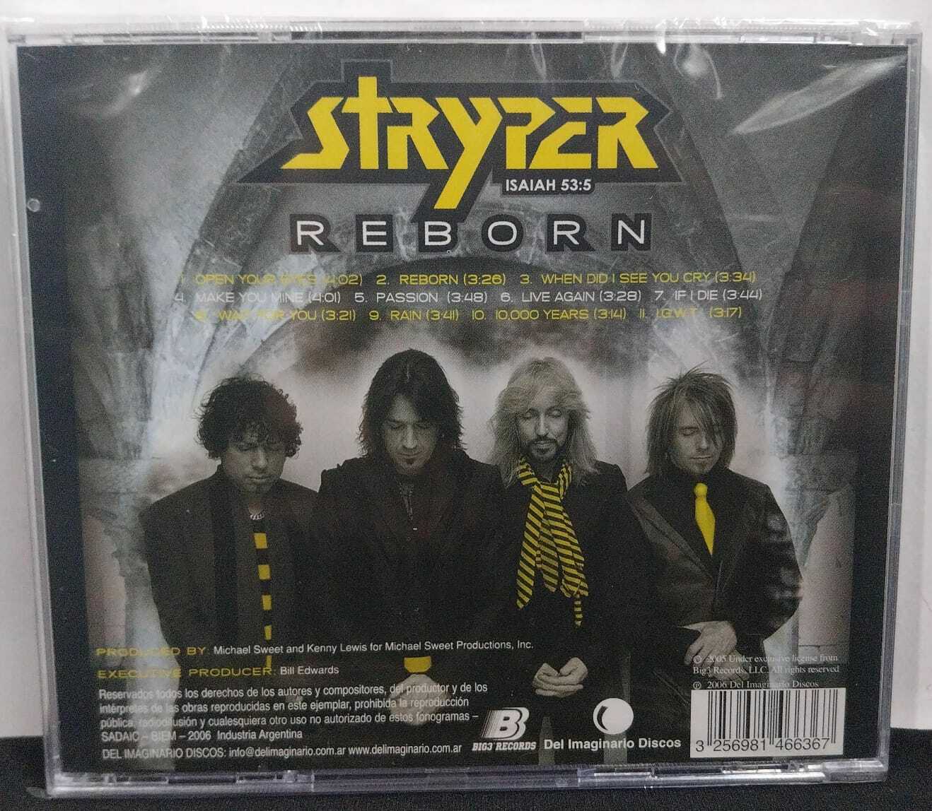 CD - Stryper - Reborn (imp/Lacrado)
